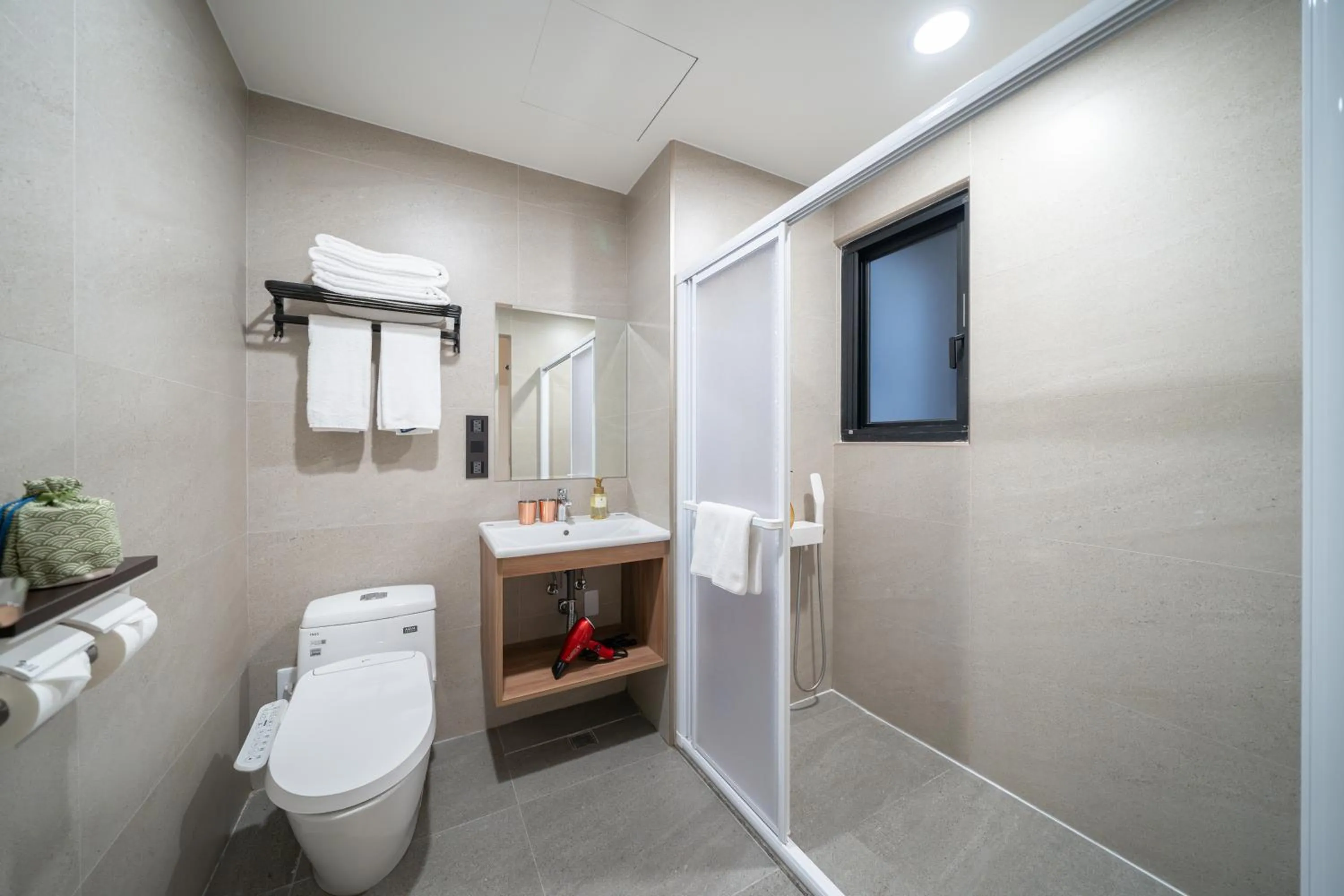 Bathroom in 禾淞津別邸 Kashotsu Bettei