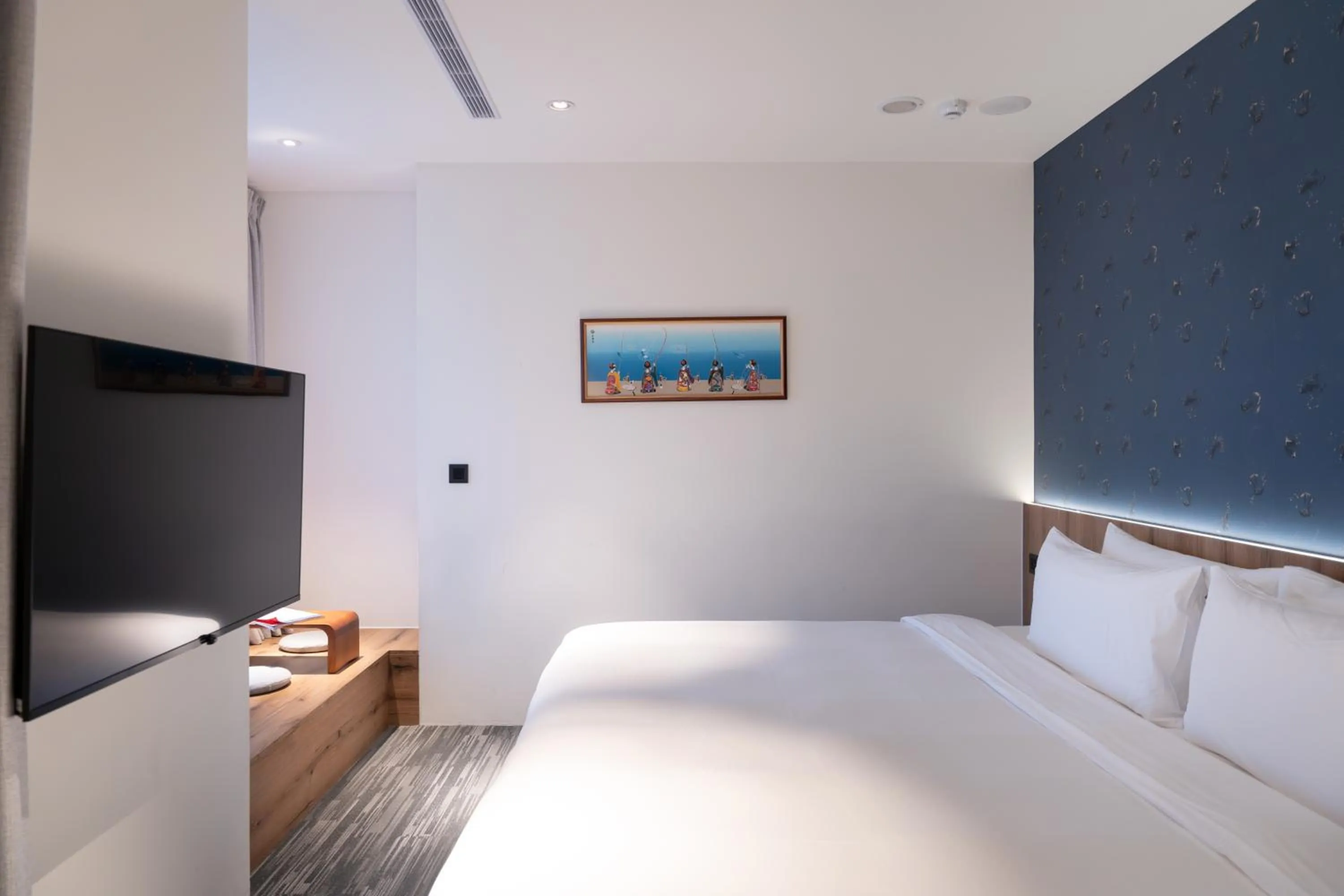 Photo of the whole room, Bed in 禾淞津別邸 Kashotsu Bettei