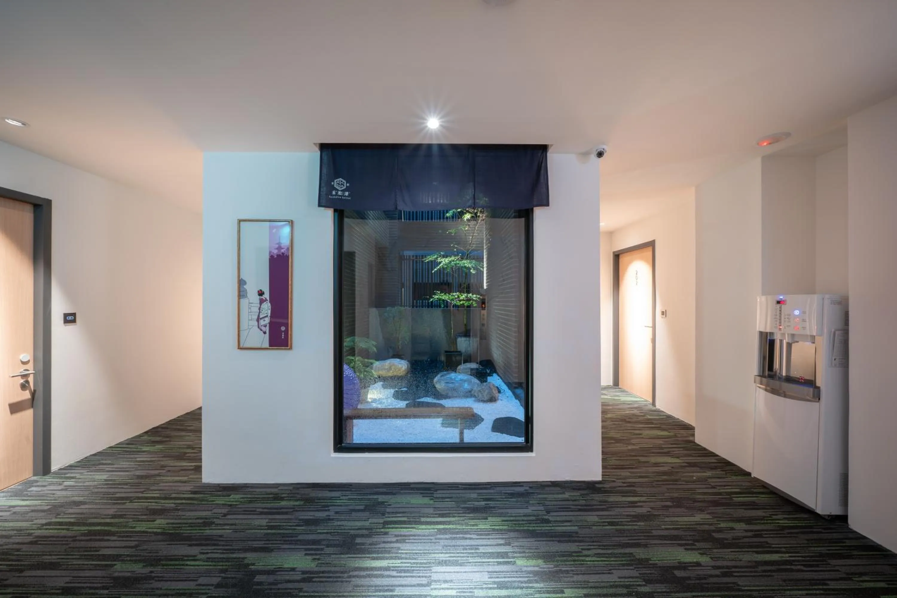 Floor plan, Bed in 禾淞津別邸 Kashotsu Bettei