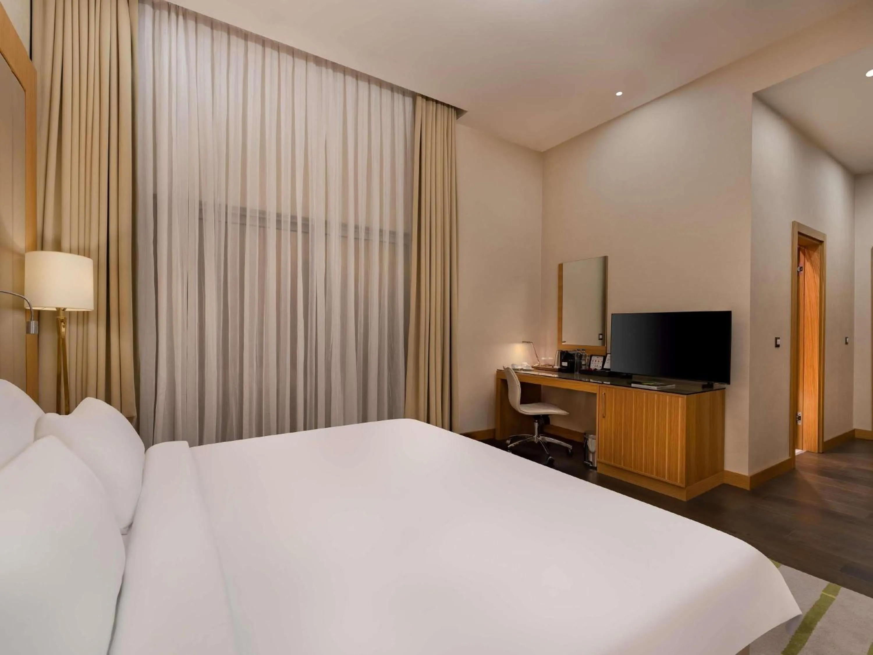Bedroom, Bed in Rixos Park Belek - The Land Of Legends Access