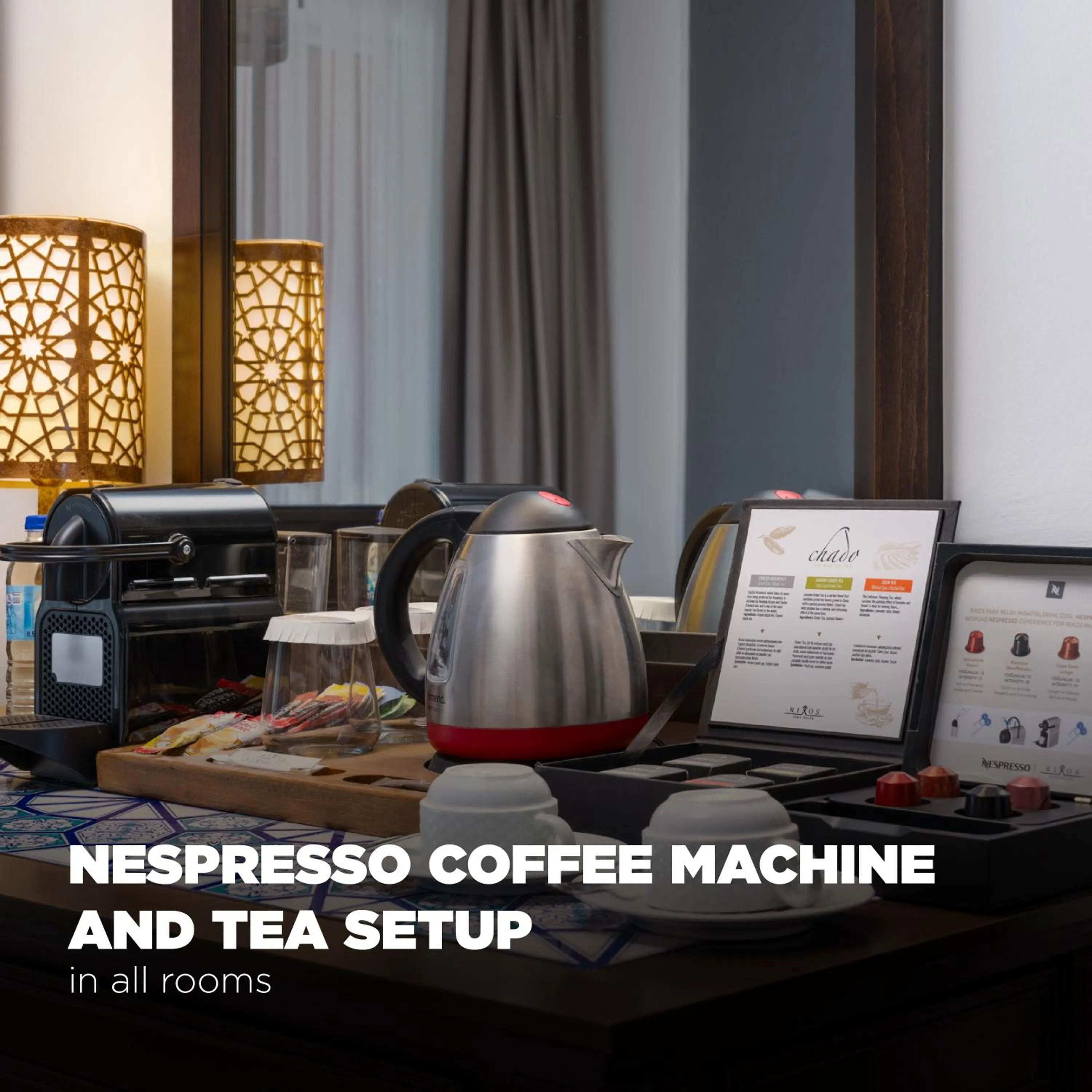 Coffee/tea facilities in Rixos Park Belek - The Land Of Legends Access