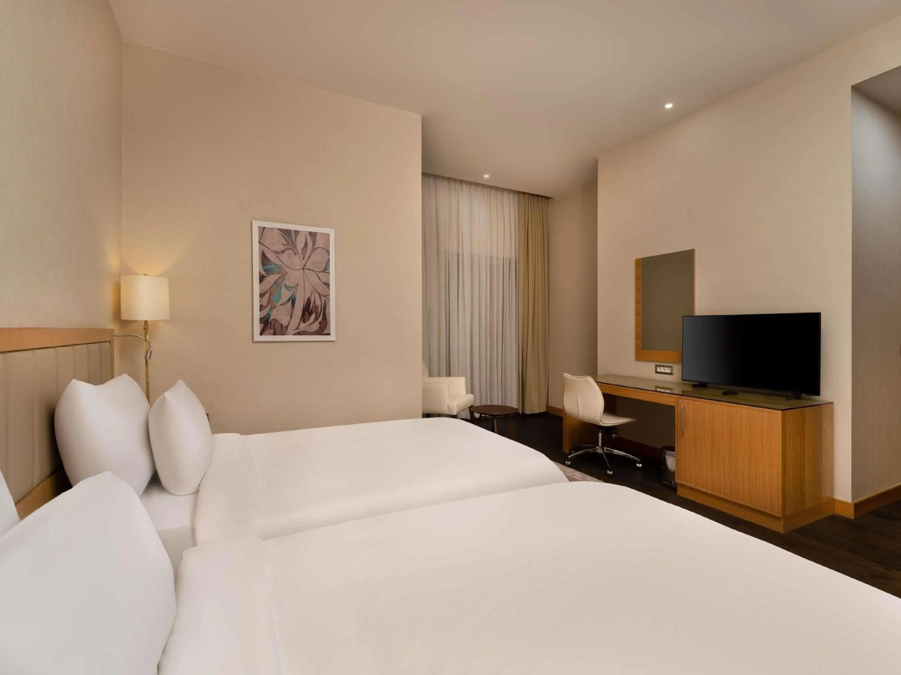 Bedroom, Bed in Rixos Park Belek - The Land Of Legends Access