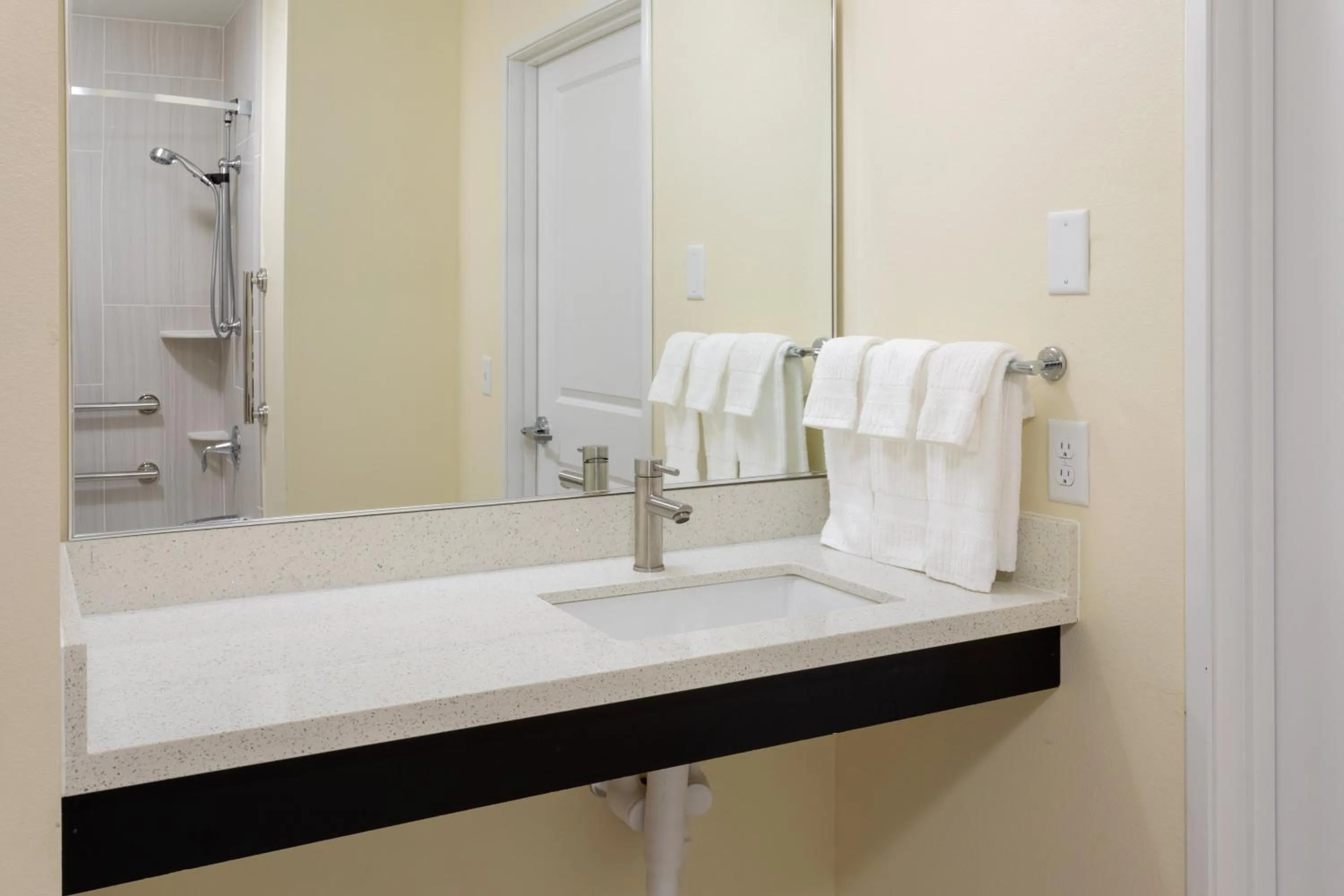 Bathroom in Candlewood Suites - Rochester Mayo Clinic Area