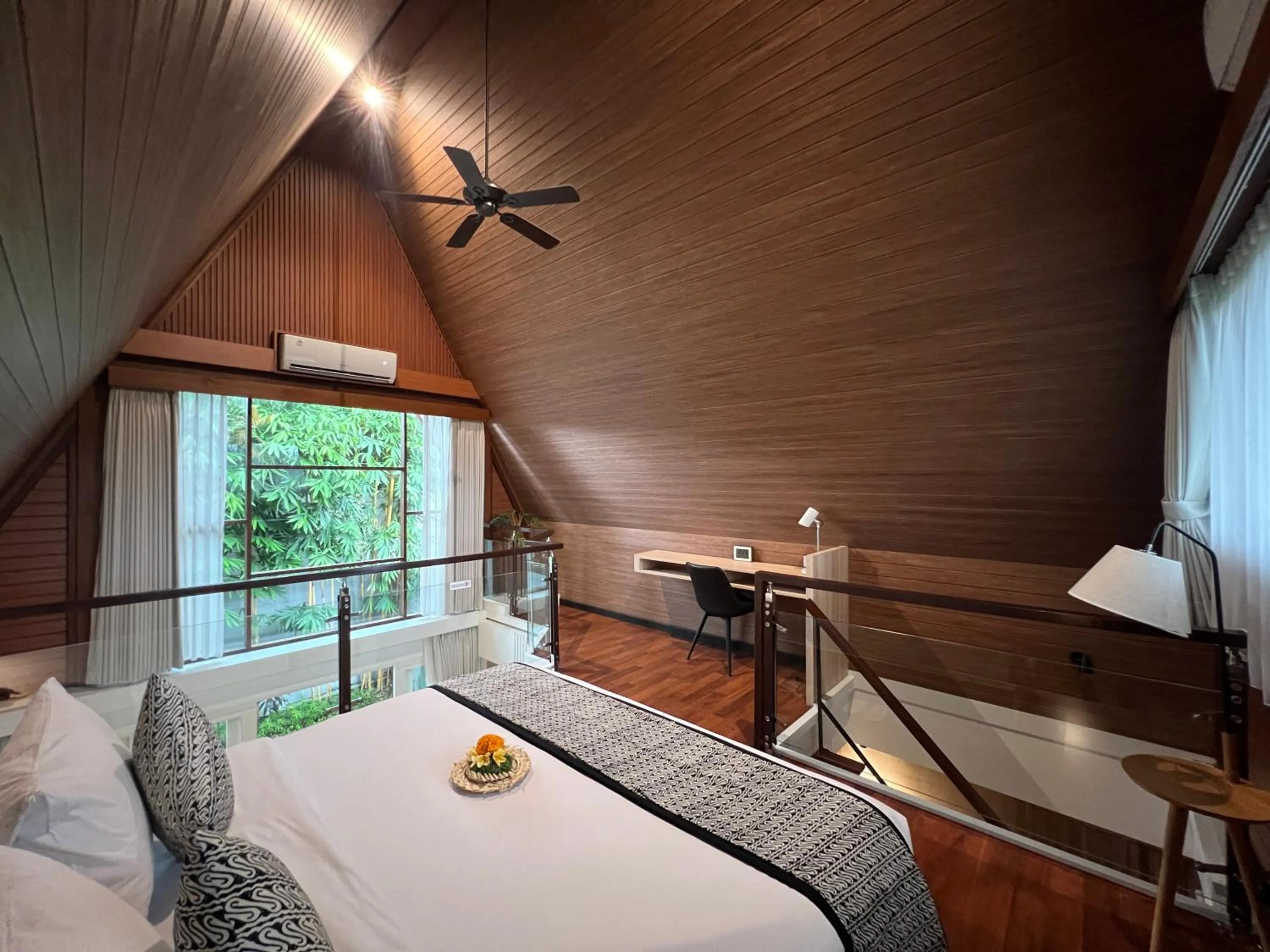 Bed in Kanhara Villas Ubud by GenuineHost