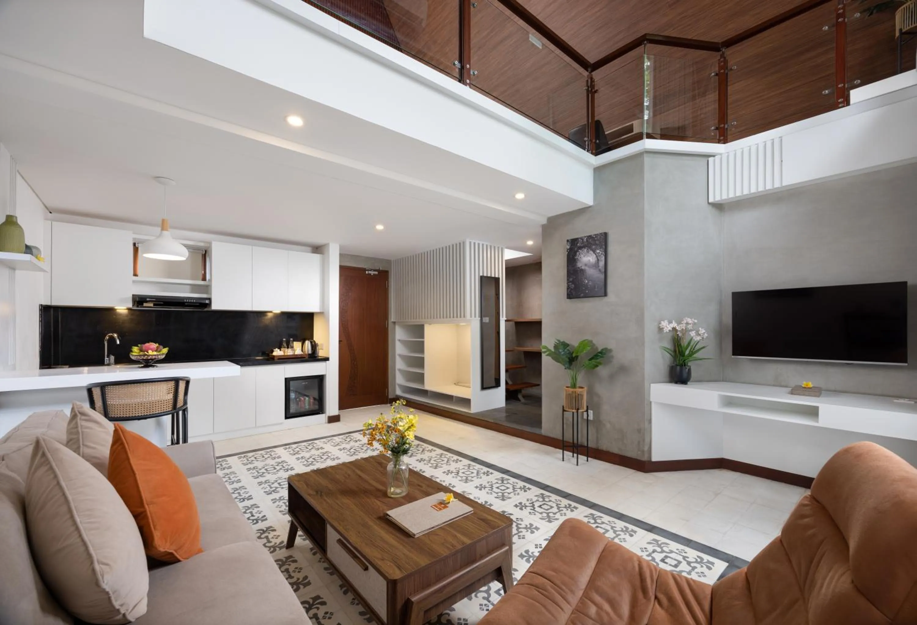 TV and multimedia in Kanhara Villas Ubud by GenuineHost