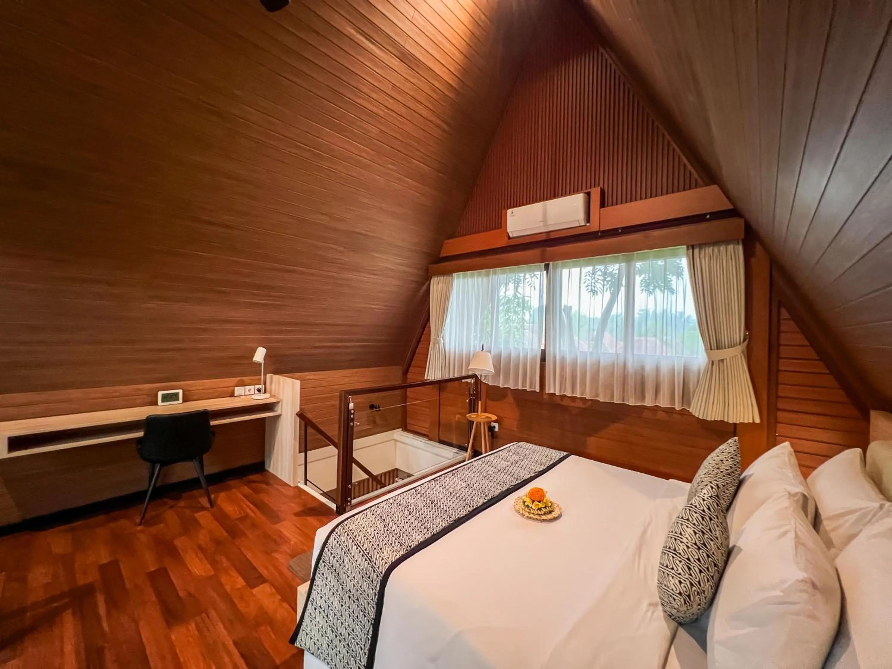 Bed in Kanhara Villas Ubud by GenuineHost