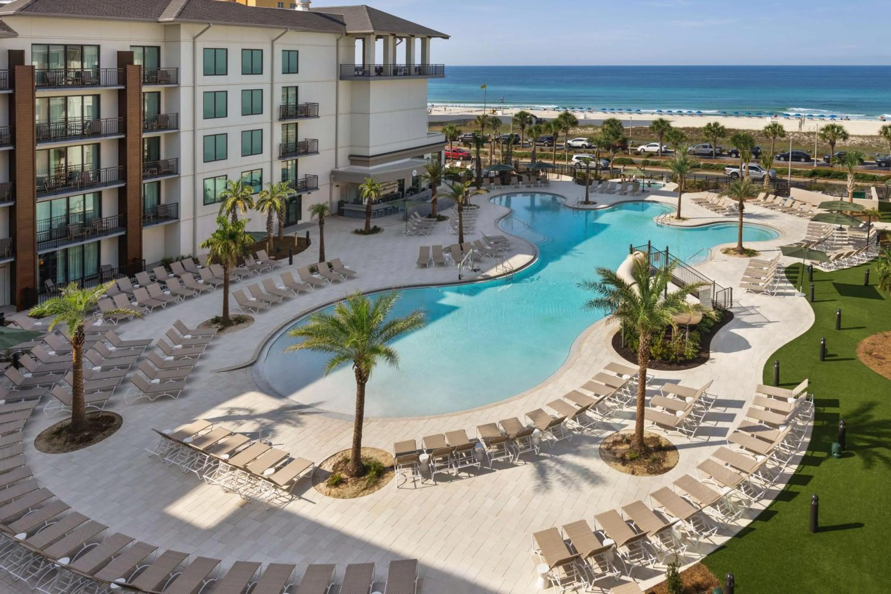 Pool view in Embassy Suites By Hilton Panama City Beach Resort