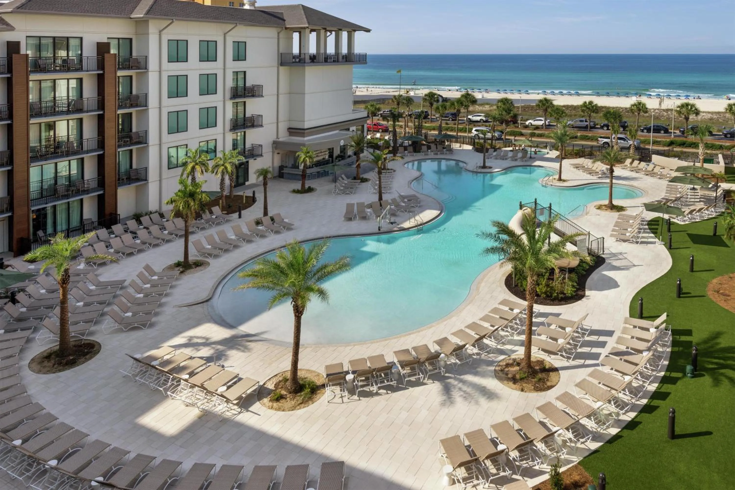 Pool view in Embassy Suites By Hilton Panama City Beach Resort