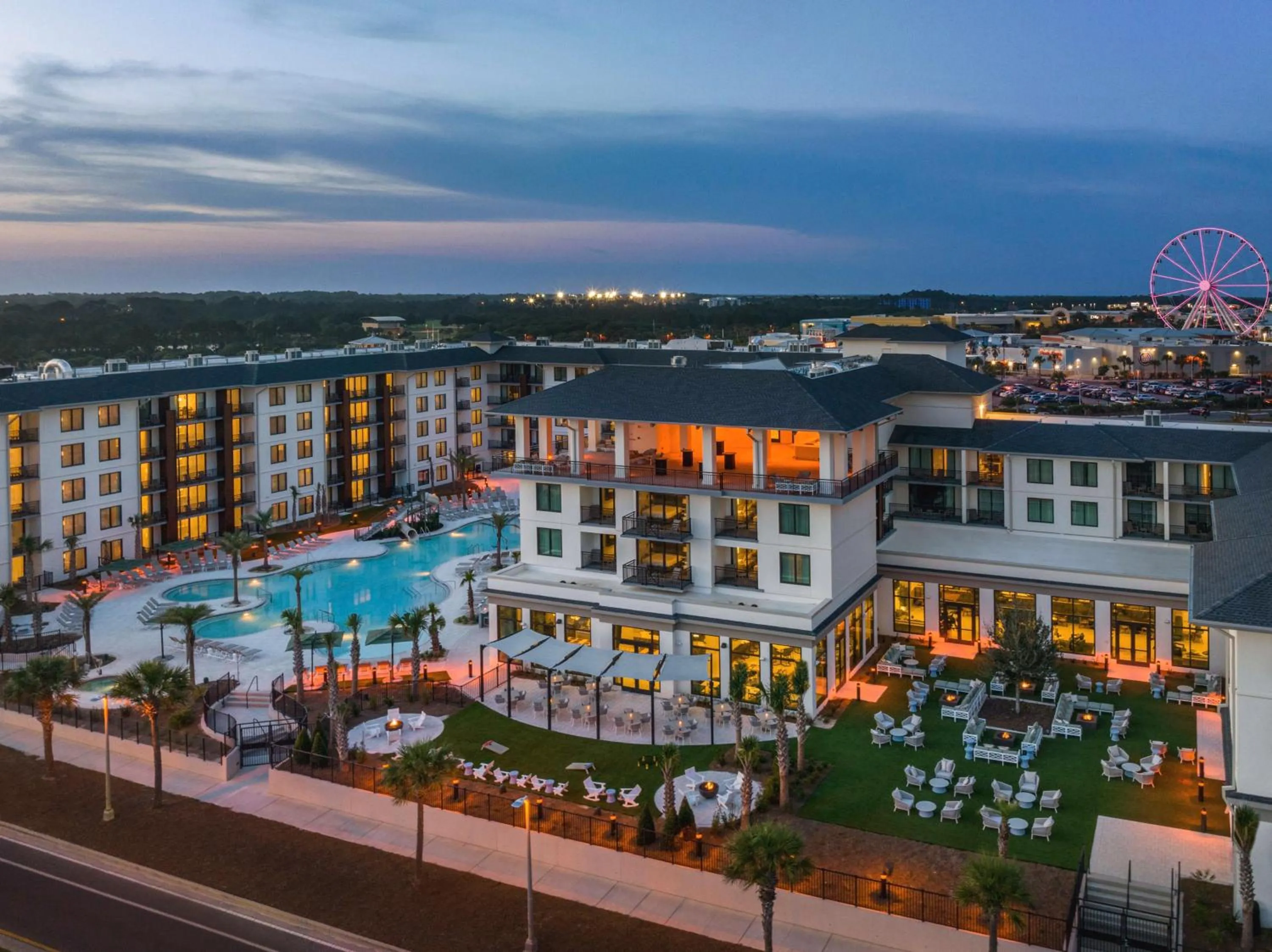 Property building in Embassy Suites By Hilton Panama City Beach Resort