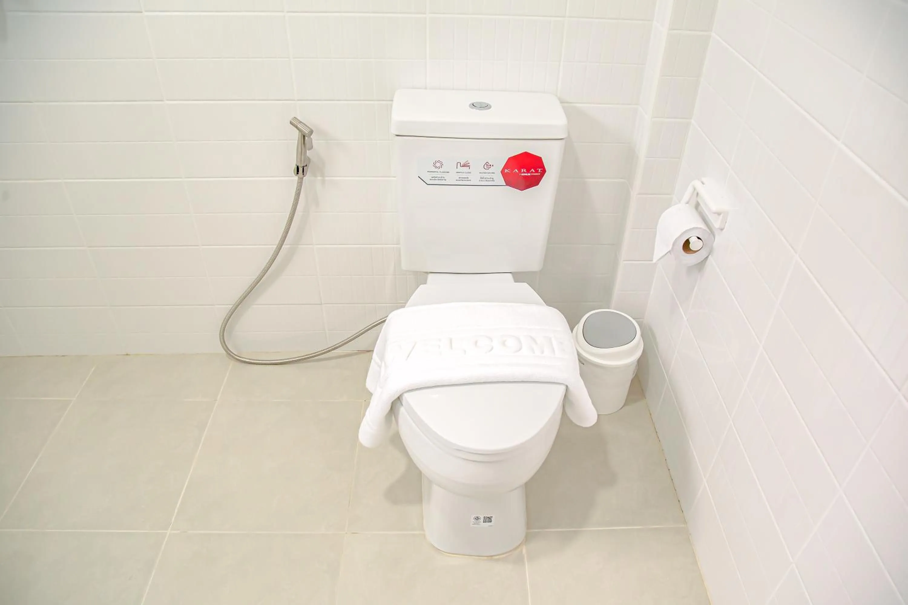 Toilet in น่าน ม่วนใจ Nan Muanjai Hotel