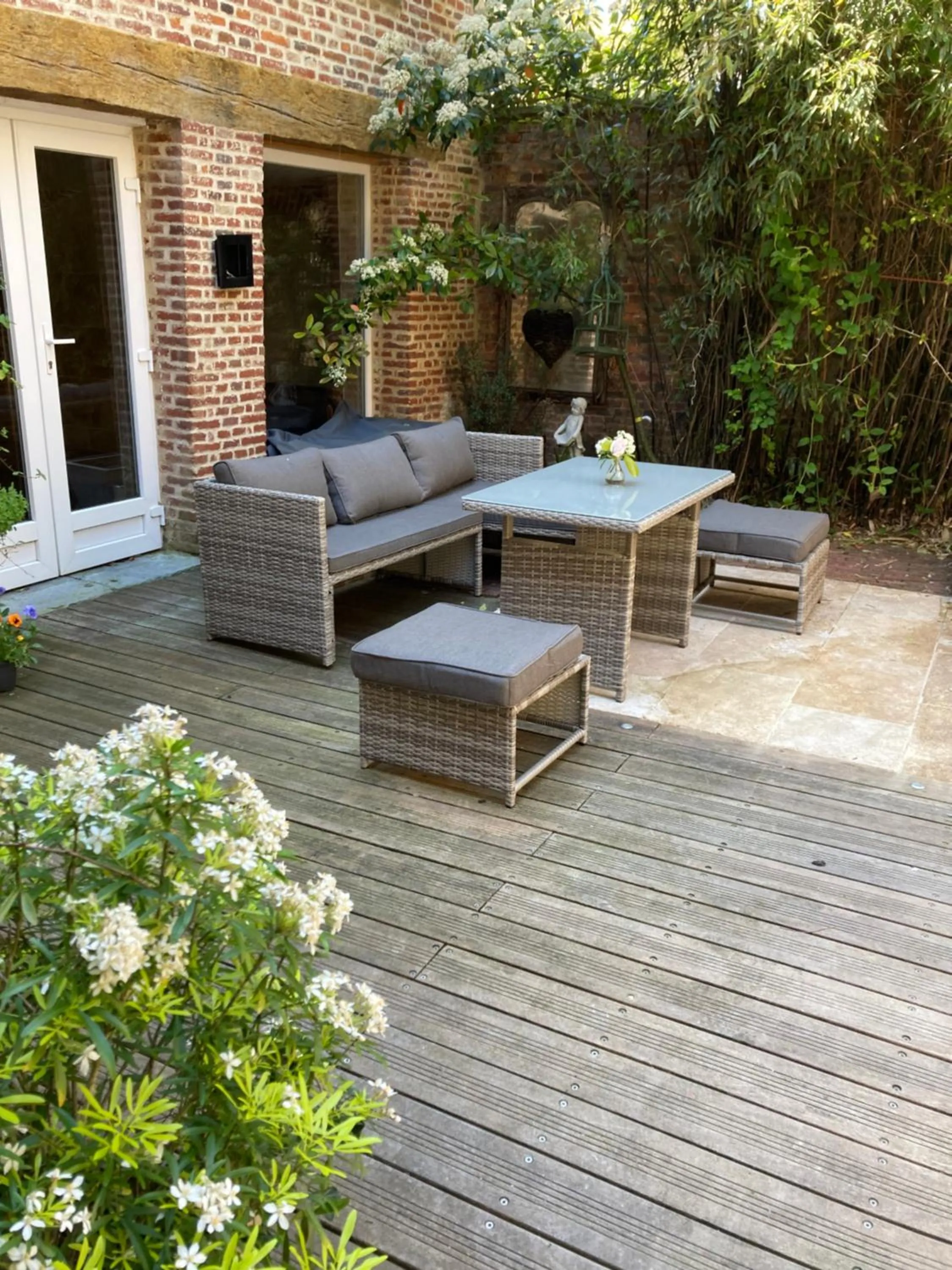 Patio in VIEUX LOGIS