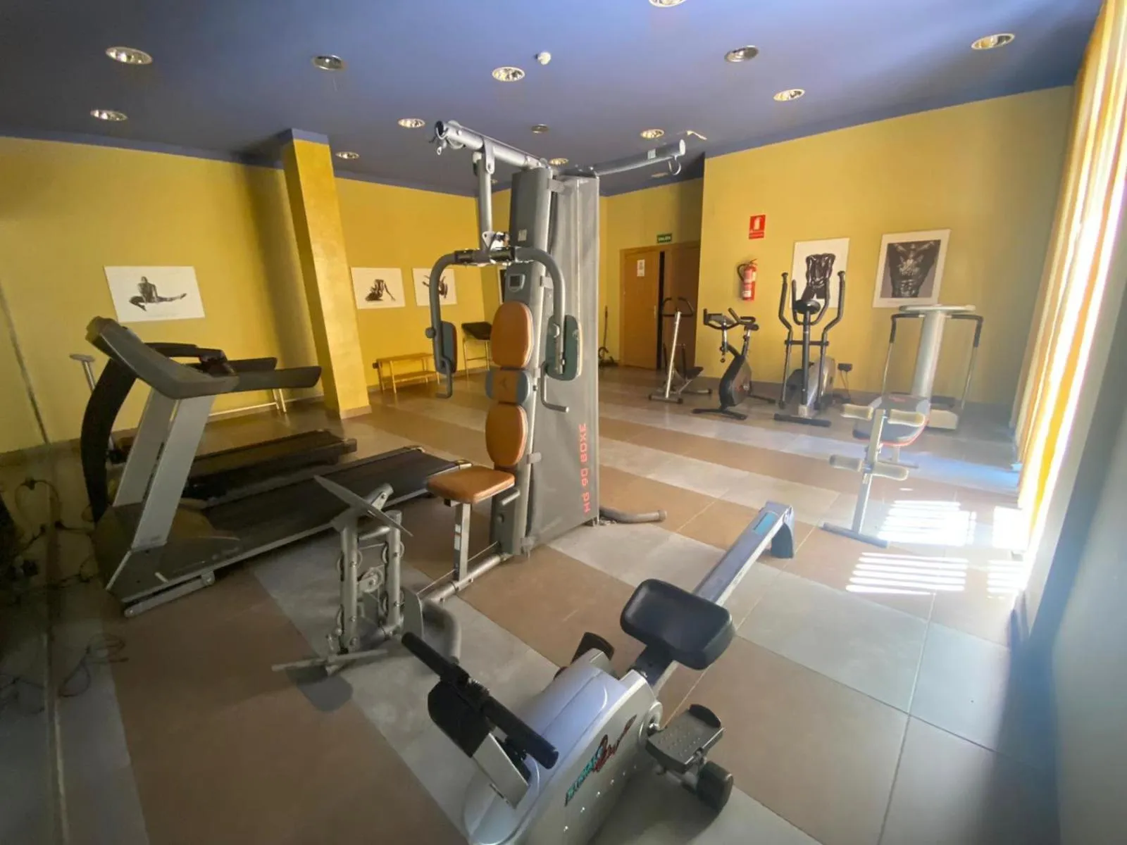 Fitness centre/facilities in Hotel Montera Plaza
