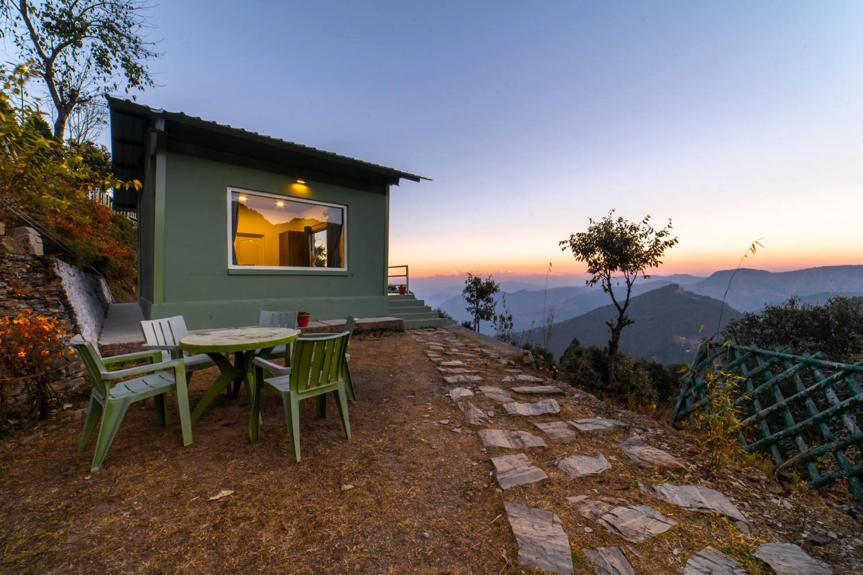 Property building in Zostel Plus Nainital, Naina Range