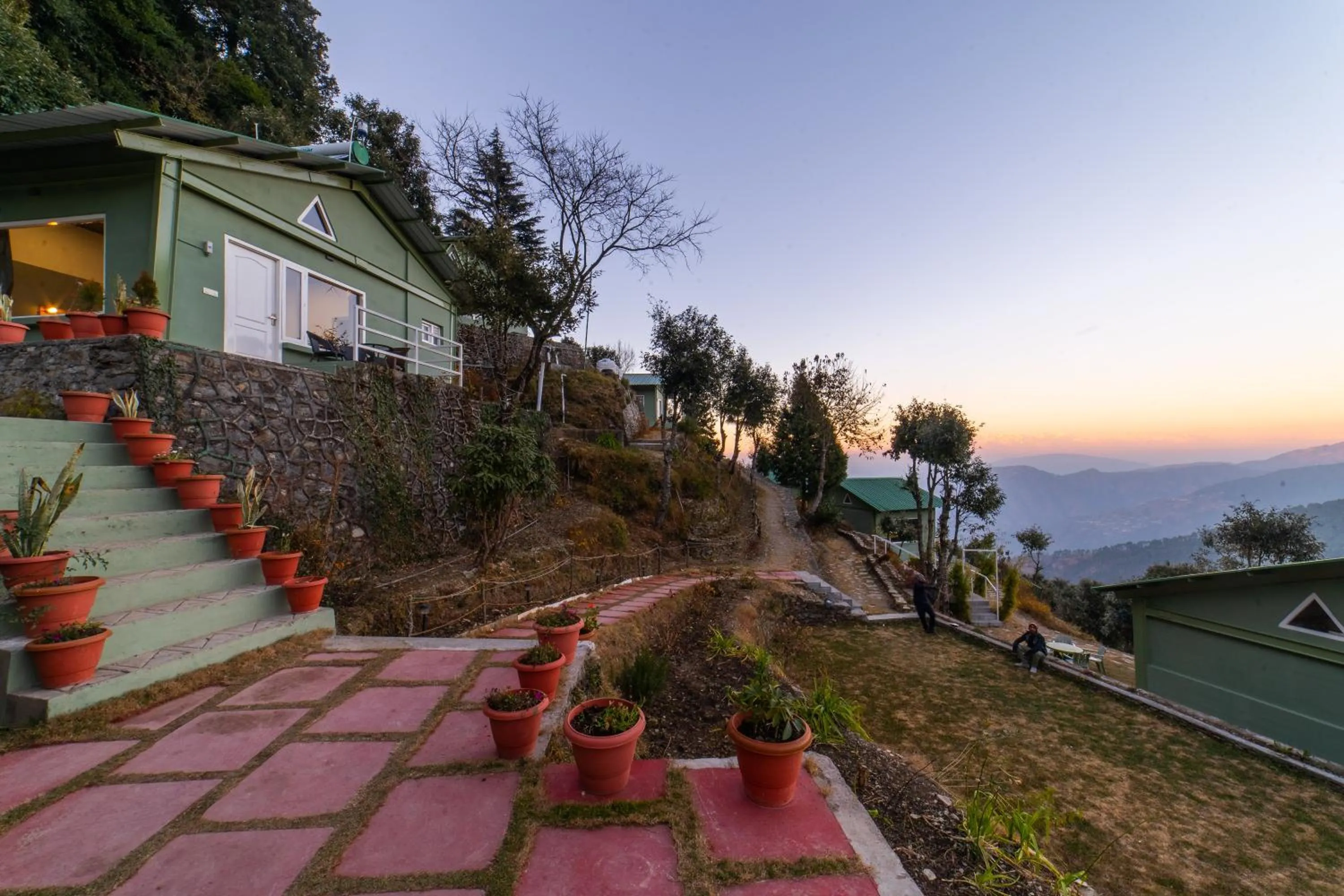 Property building in Zostel Plus Nainital, Naina Range