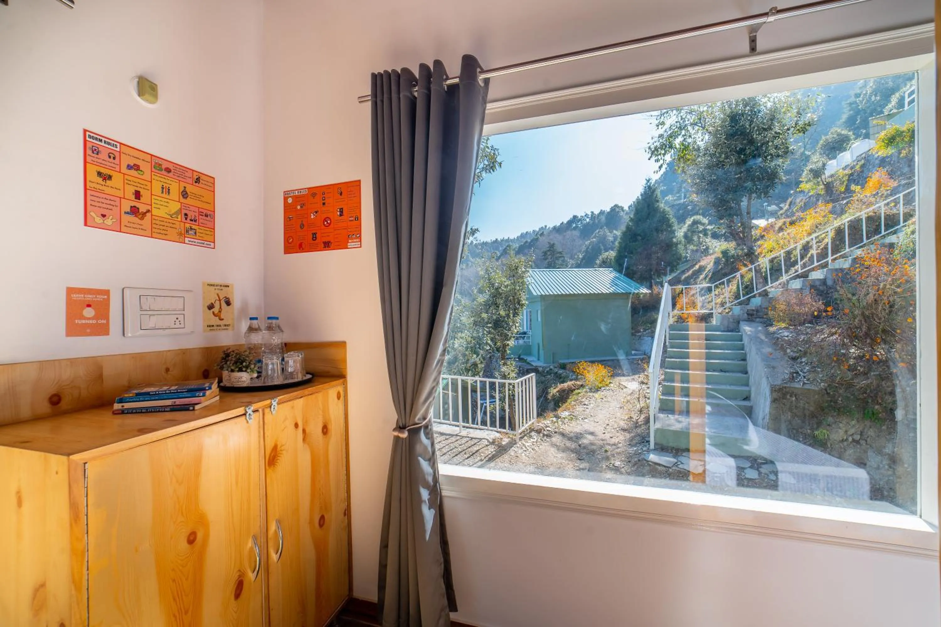 View (from property/room) in Zostel Plus Nainital, Naina Range