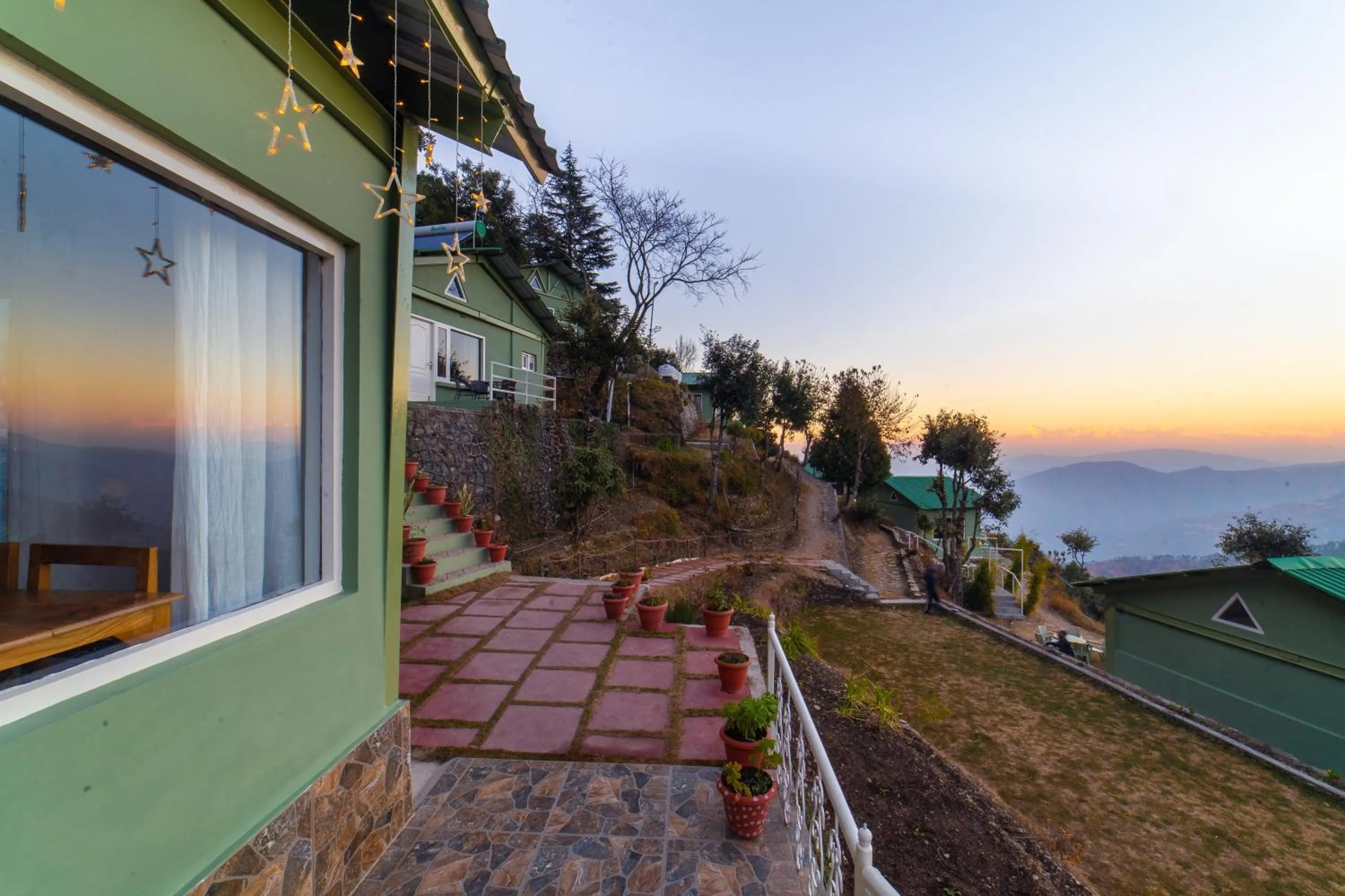 Property building in Zostel Plus Nainital, Naina Range