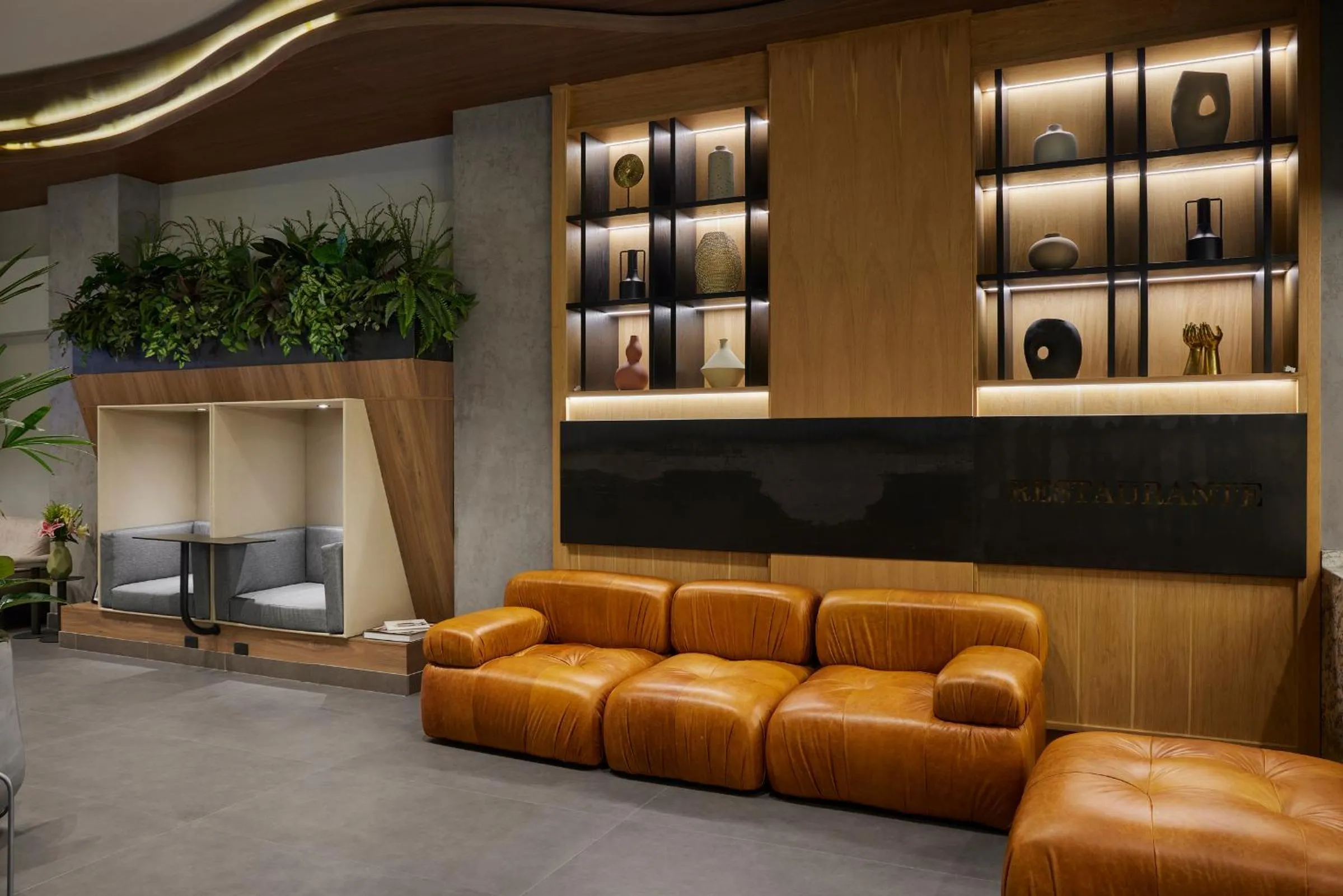 Seating area in Hotel Selis