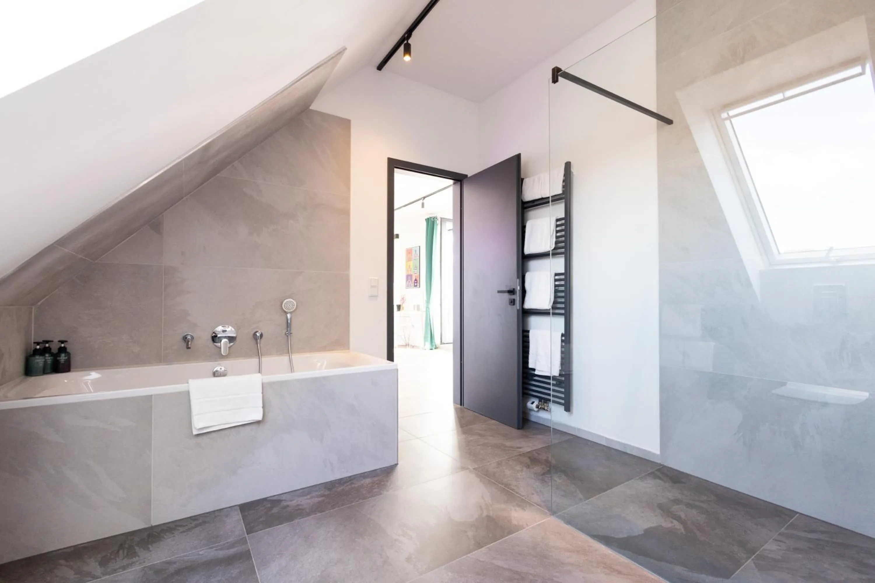 Bathroom in THE Penthouse at Eco Smart Apartments