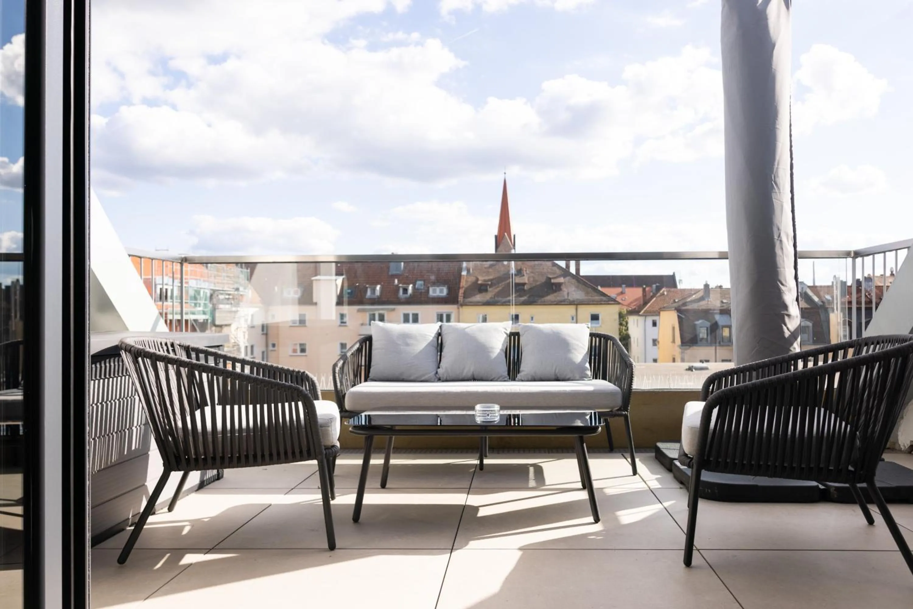 Balcony/Terrace in THE Penthouse at Eco Smart Apartments
