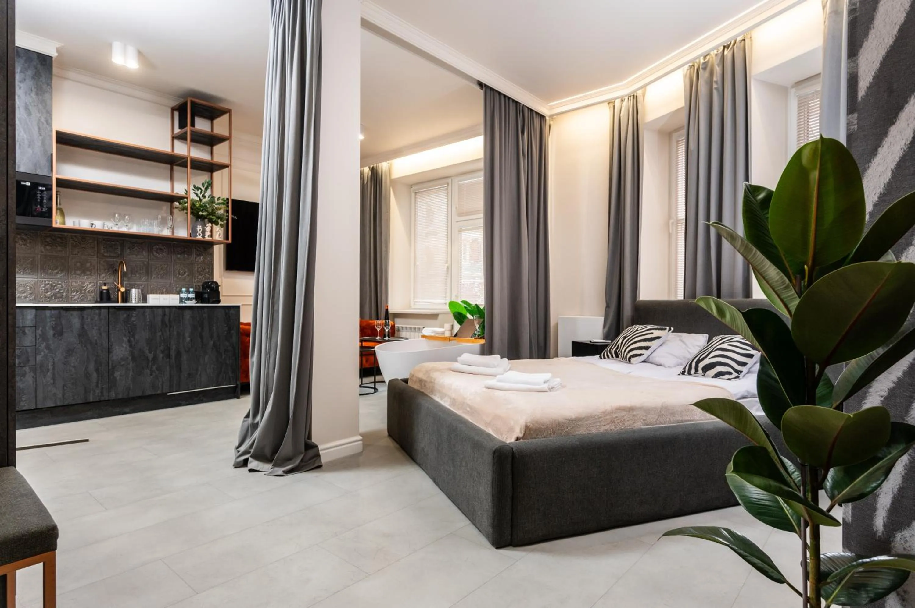 Bed in Apartamenty Jubilat - KRK FOR STAY