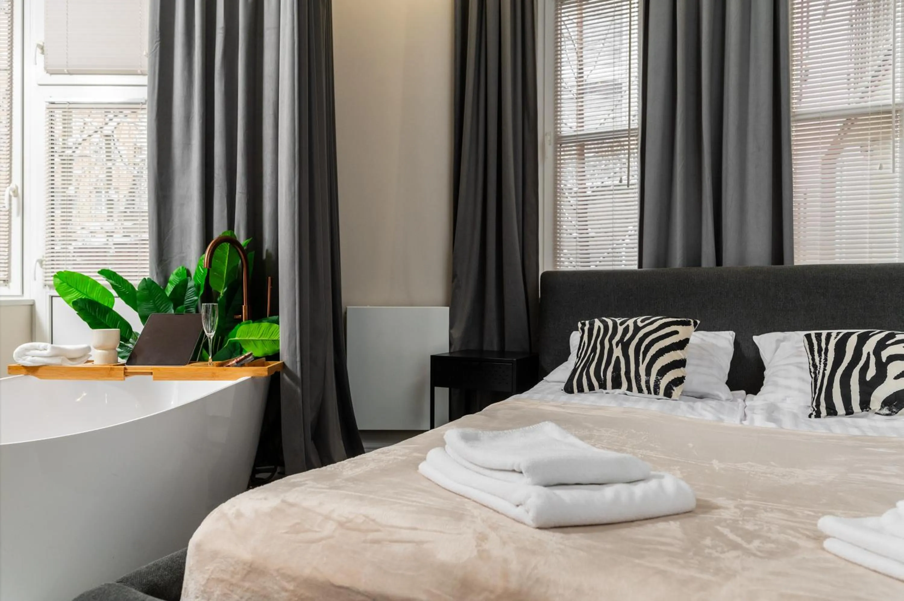 Bed in Apartamenty Jubilat - KRK FOR STAY