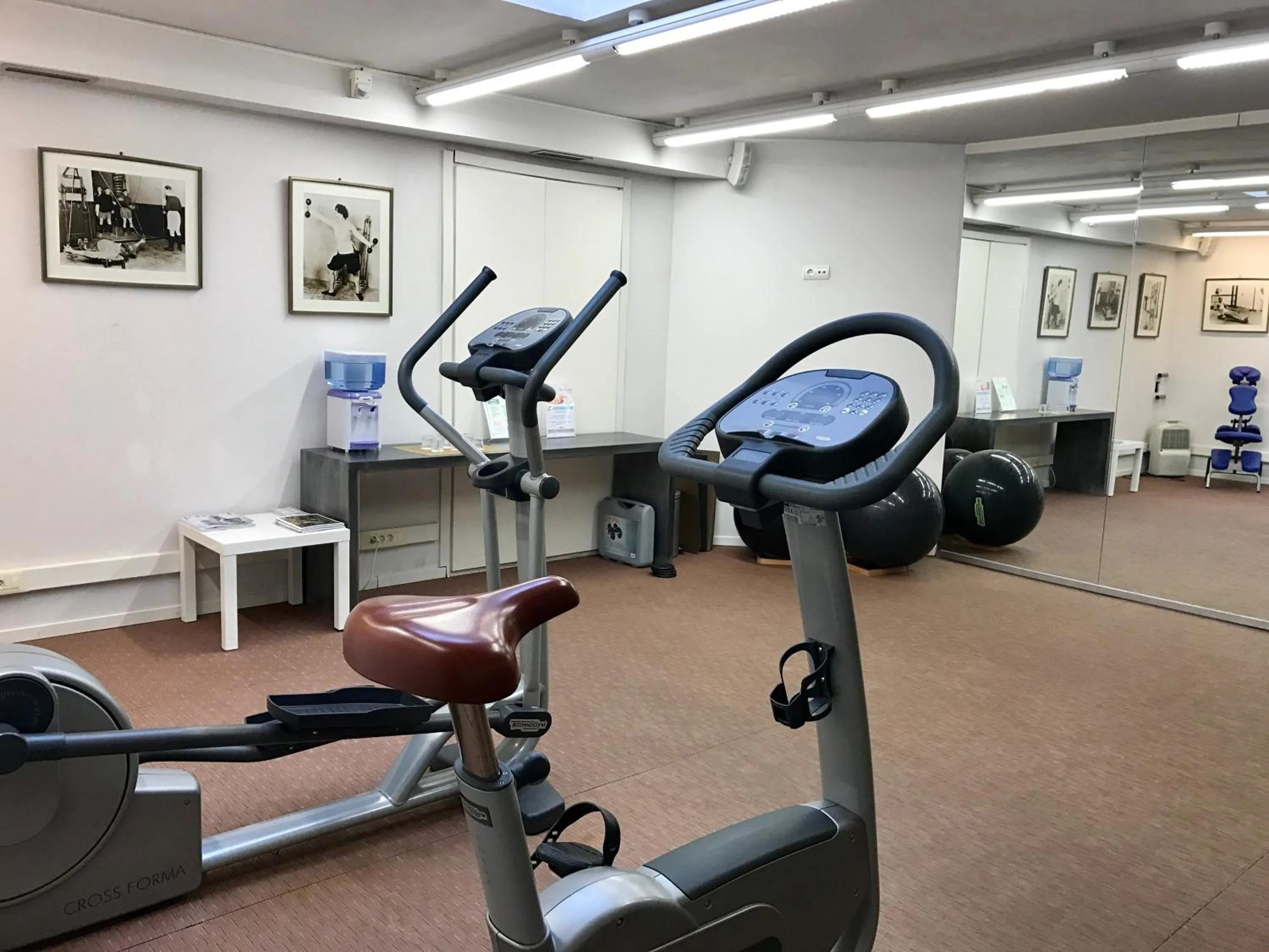 Fitness centre/facilities in Hotel Villa Paulita