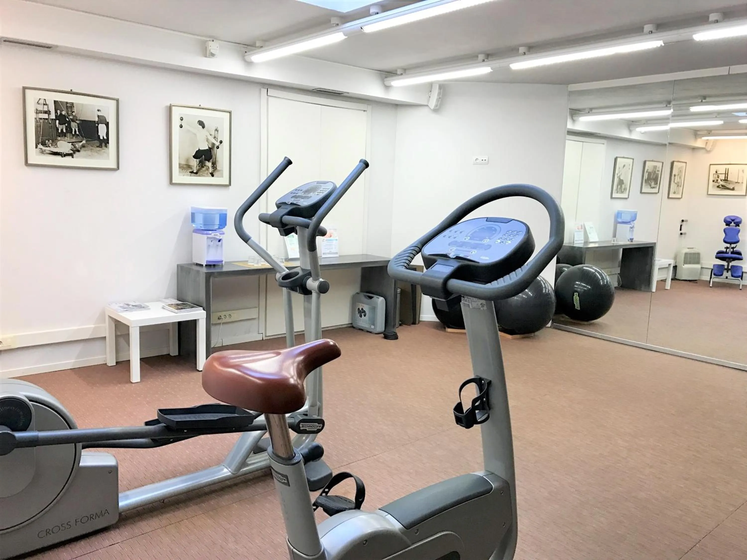 Fitness centre/facilities in Hotel Villa Paulita