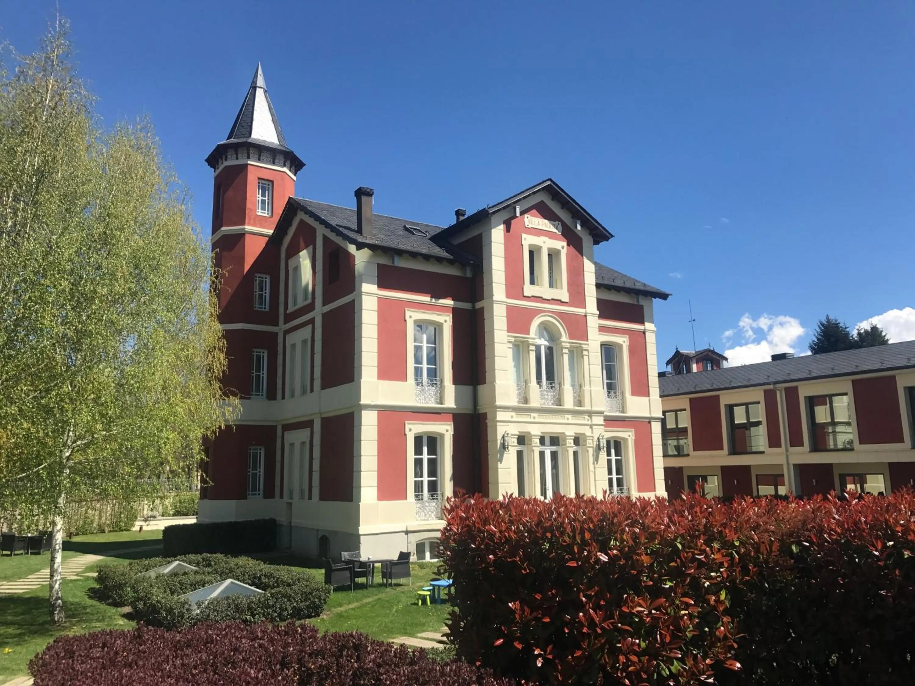 Garden in Hotel Villa Paulita
