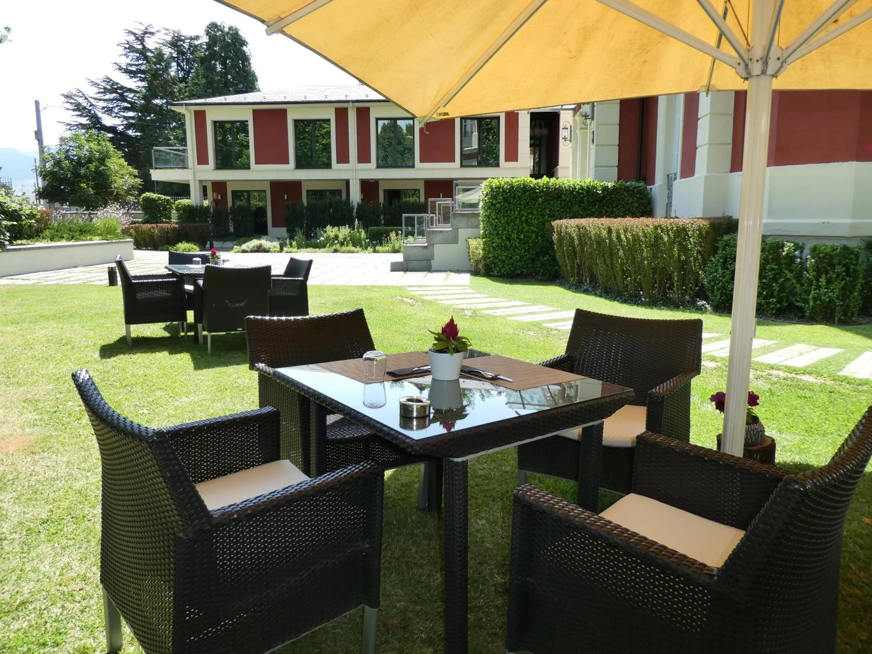 Garden in Hotel Villa Paulita