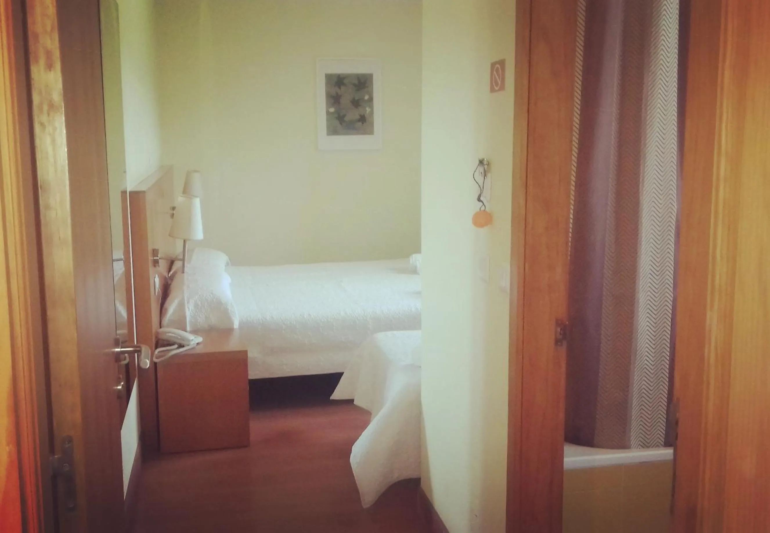 Bedroom in Hotel Ibaigune