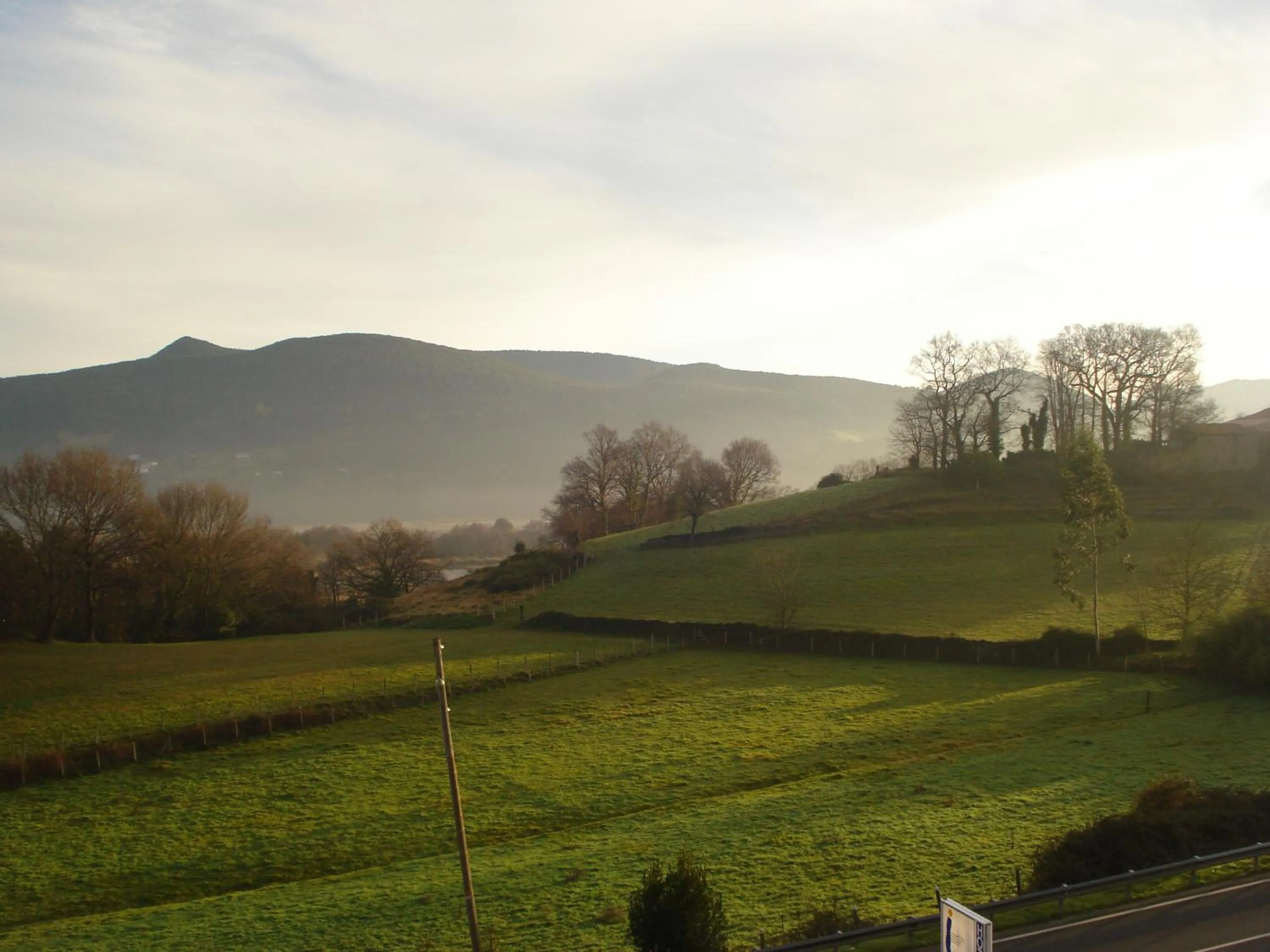 Natural landscape in Hotel Ibaigune