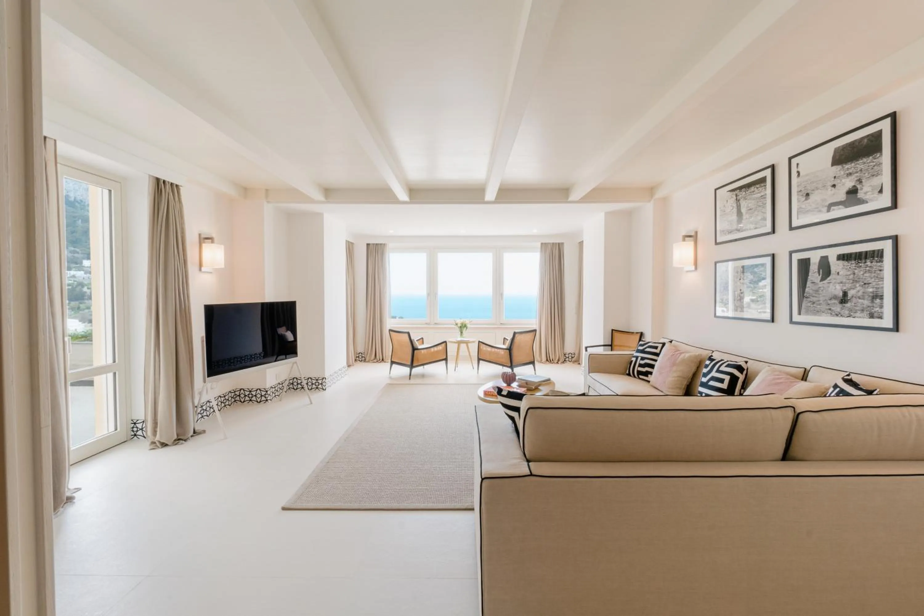 Natural landscape in Palazzo M Capri