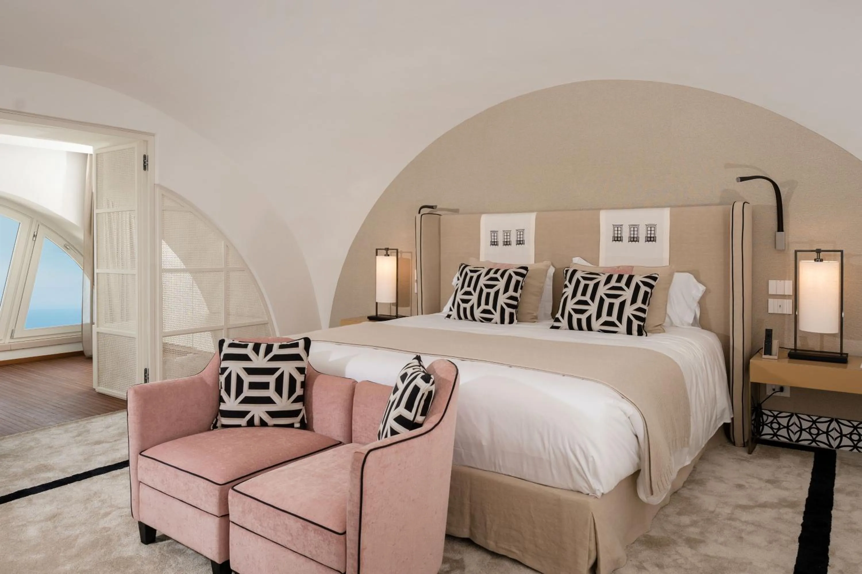 Patio, Bed in Palazzo M Capri