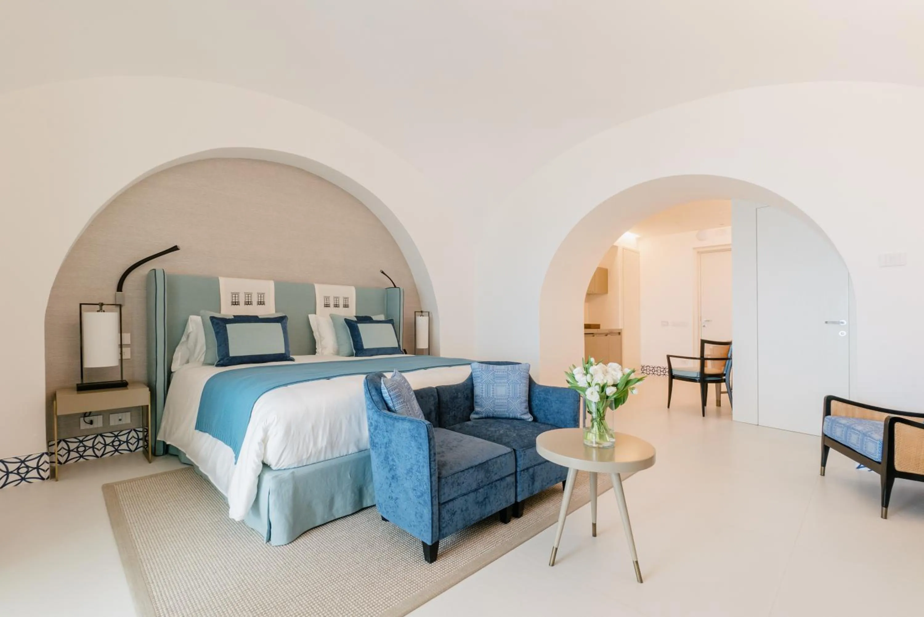 Bed in Palazzo M Capri