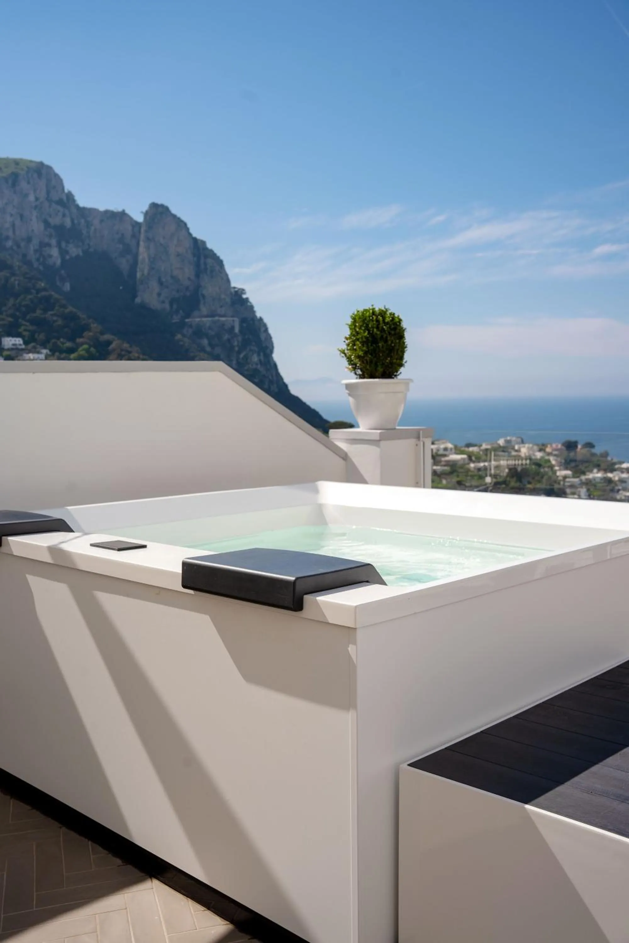 Natural landscape in Palazzo M Capri