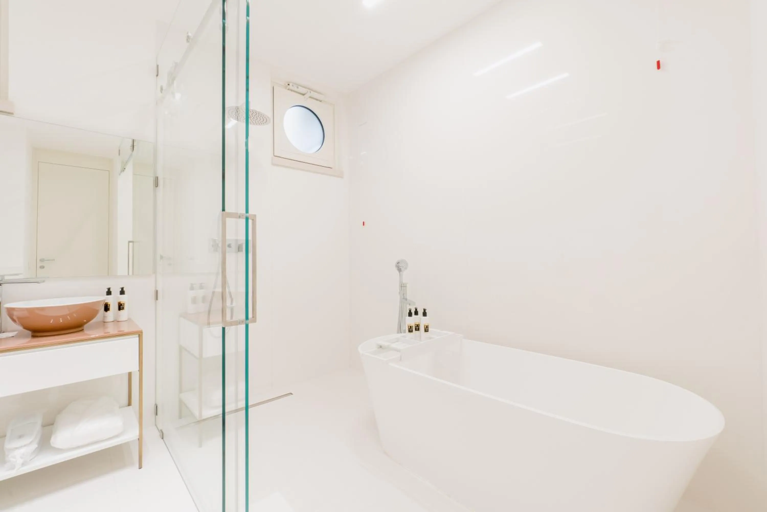 Shower in Palazzo M Capri