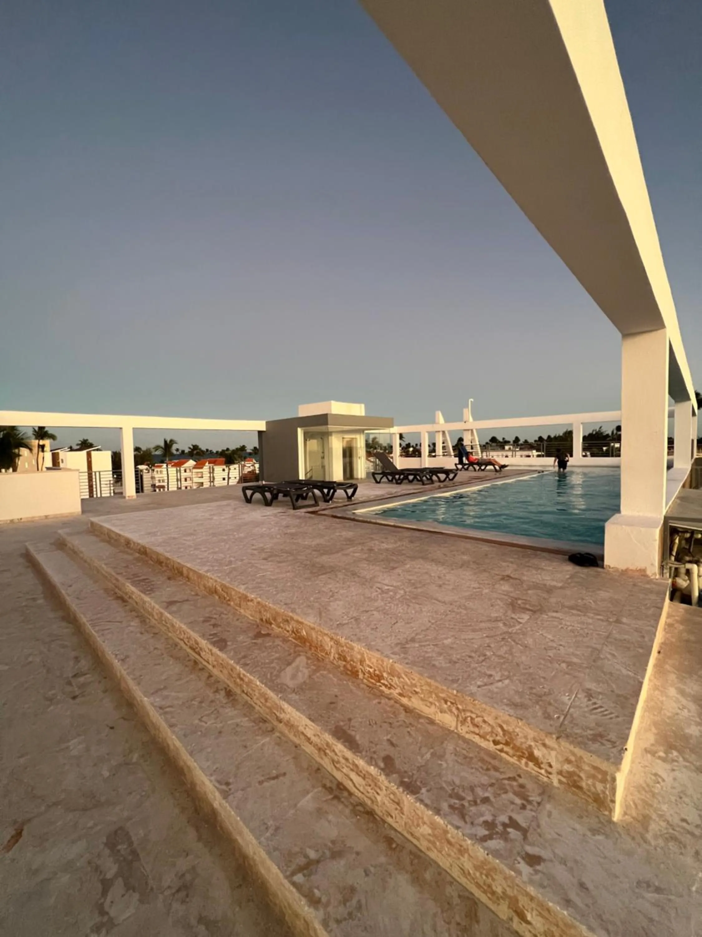 Pool view in hotel DUCASSI Sol Cariba Punta Cana