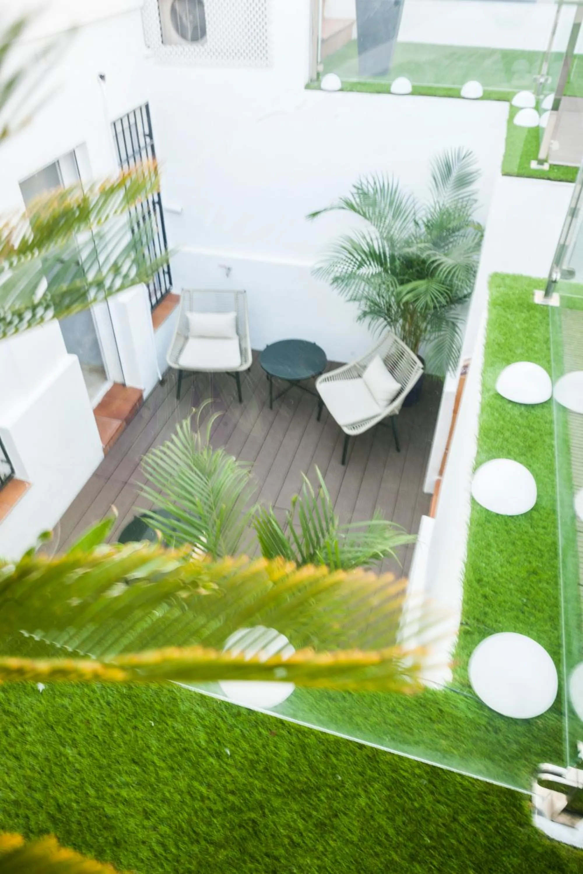 Patio in Apartamentos Abril