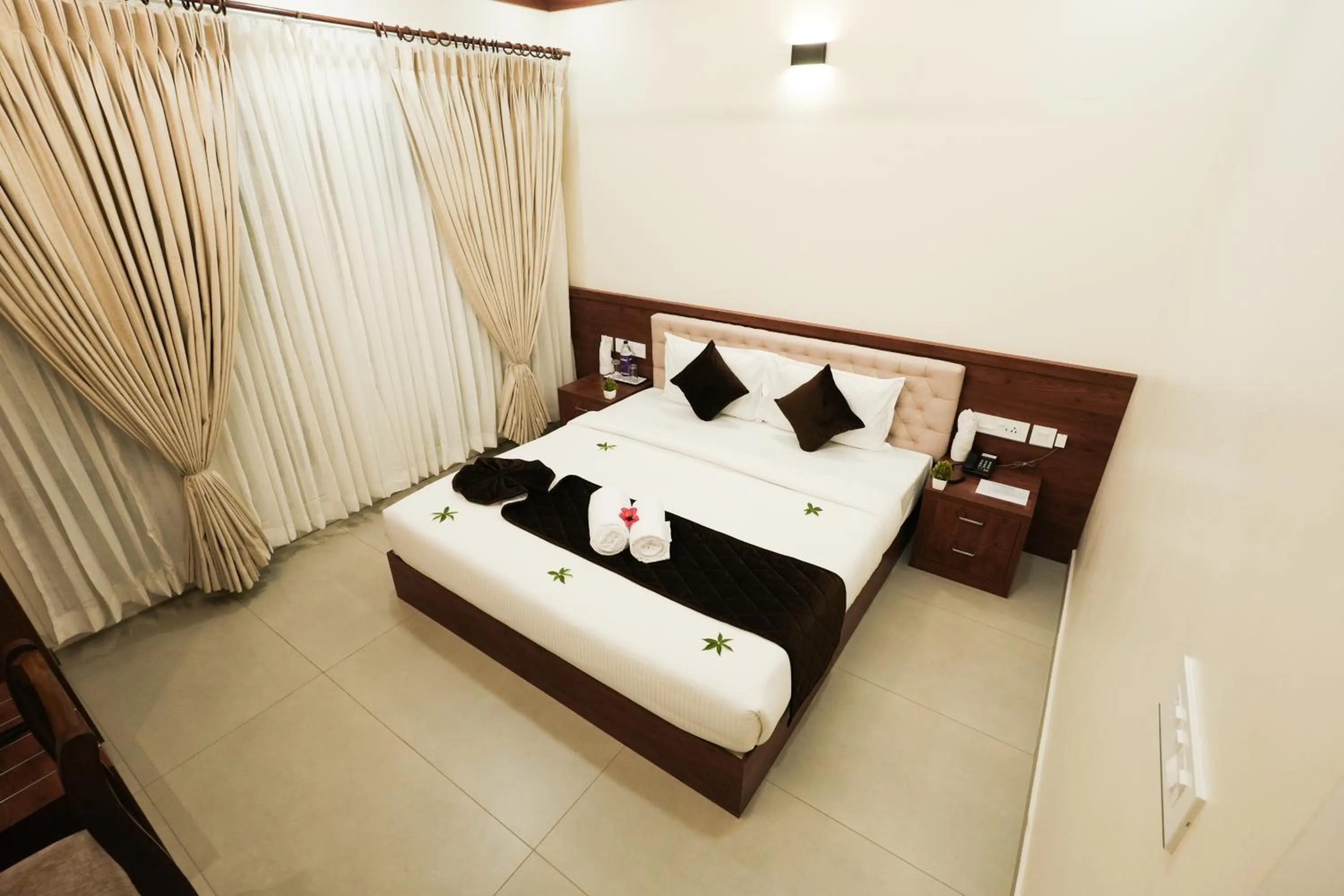 Bedroom, Bed in Royalton Residency