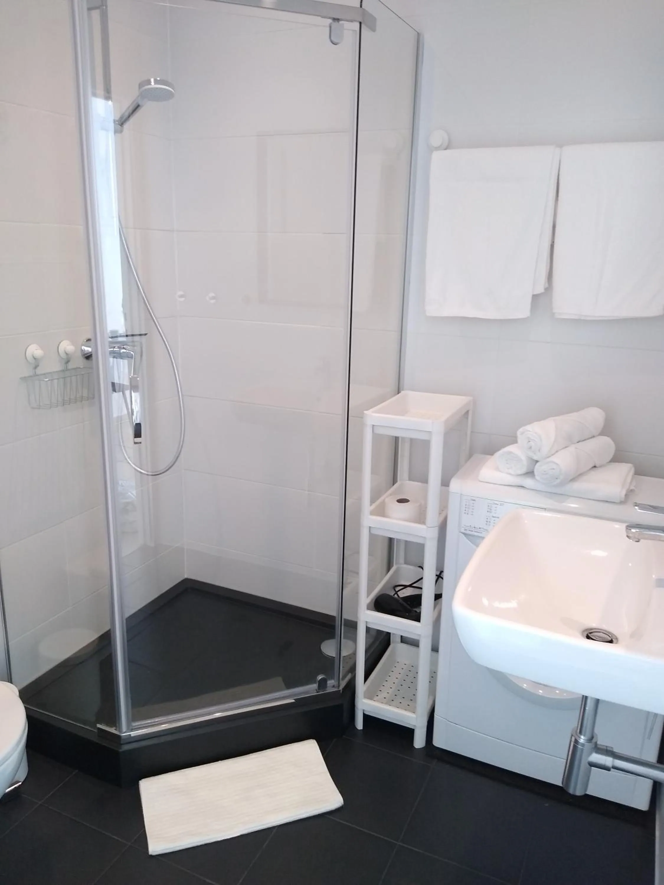 Bathroom, Bed in Studio przy Spodku
