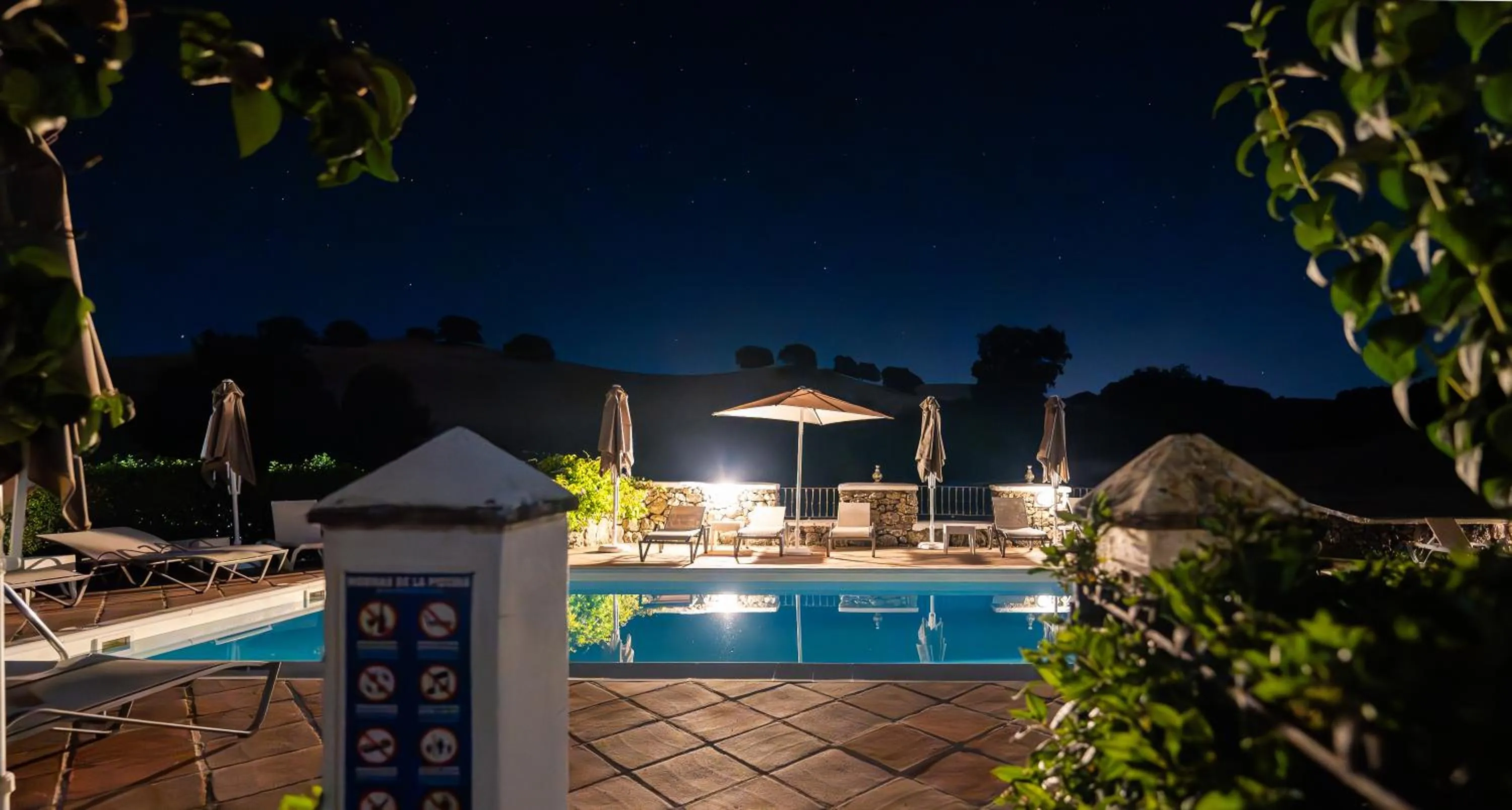 Natural landscape in Hotel Cortijo Las Piletas