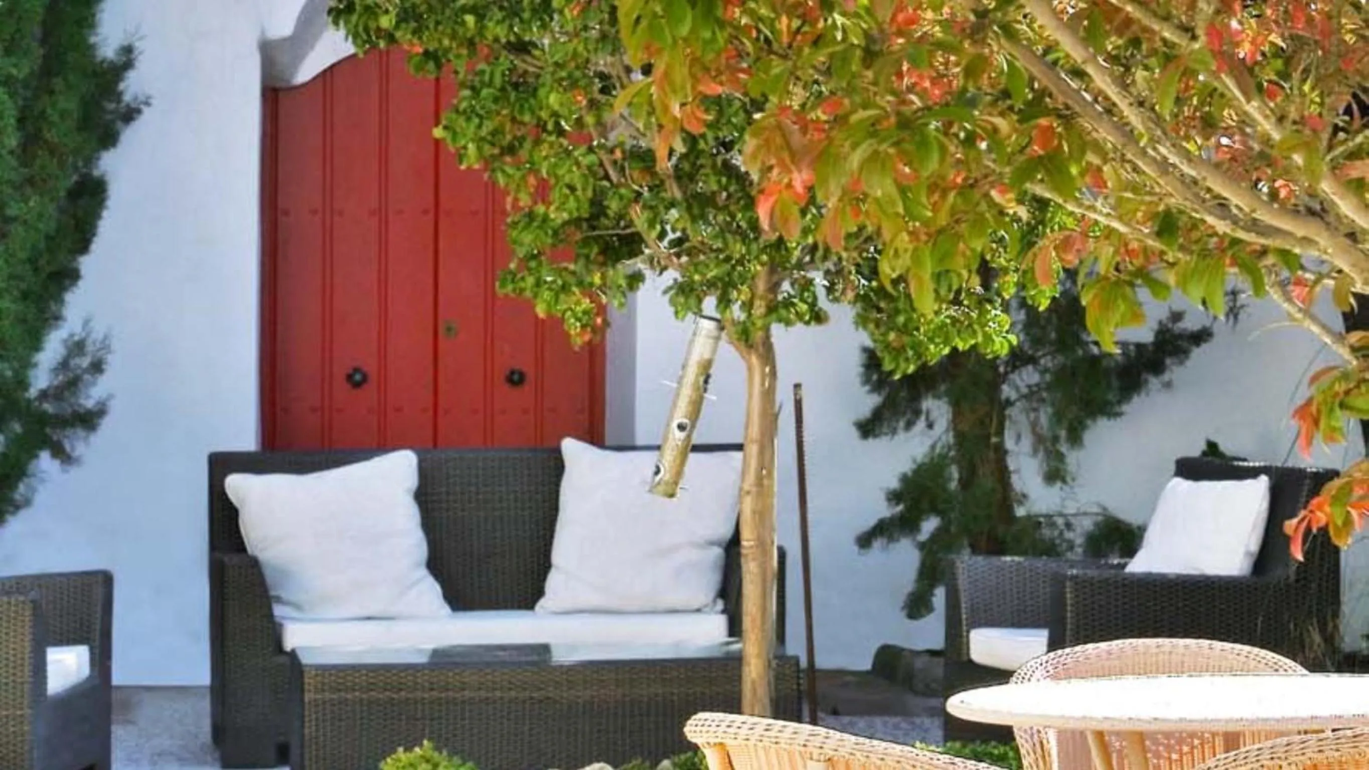 Patio in Hotel Cortijo Las Piletas