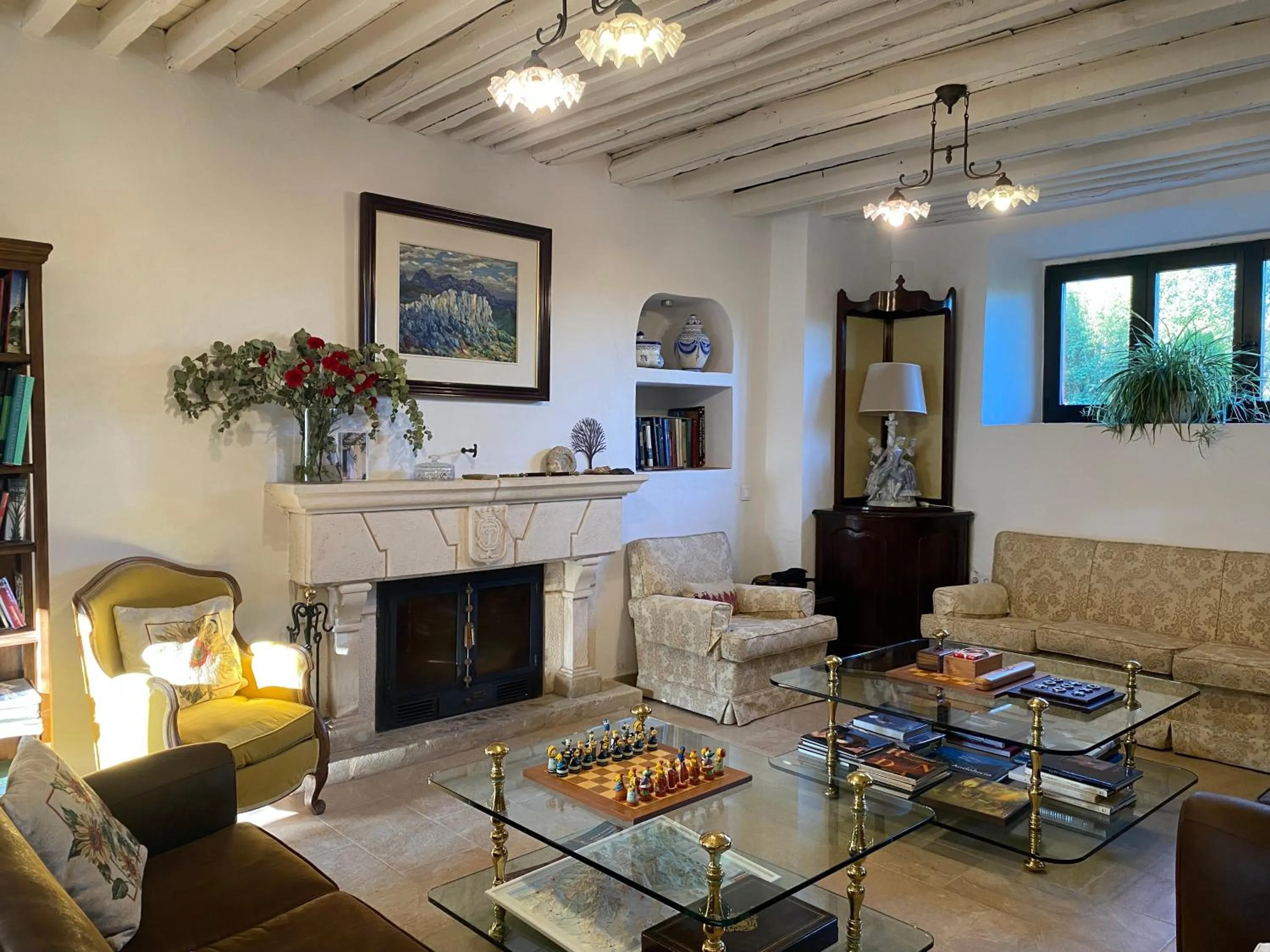 Living room in Hotel Cortijo Las Piletas