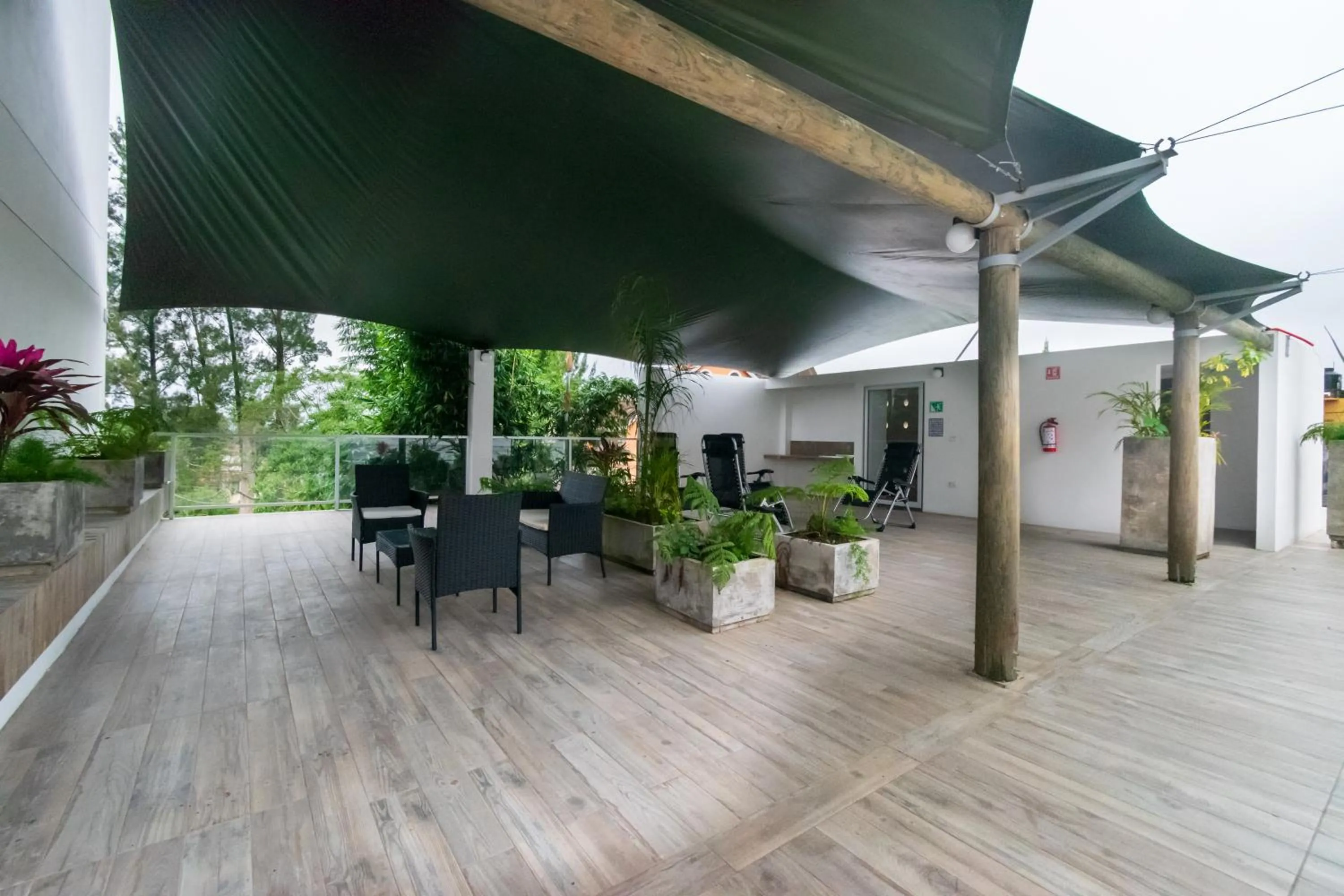 Balcony/Terrace in Hotel Balcón del Parque