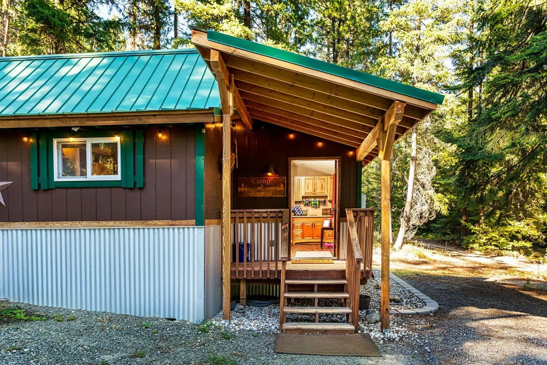 Property building in Camp David by NW Comfy Cabins