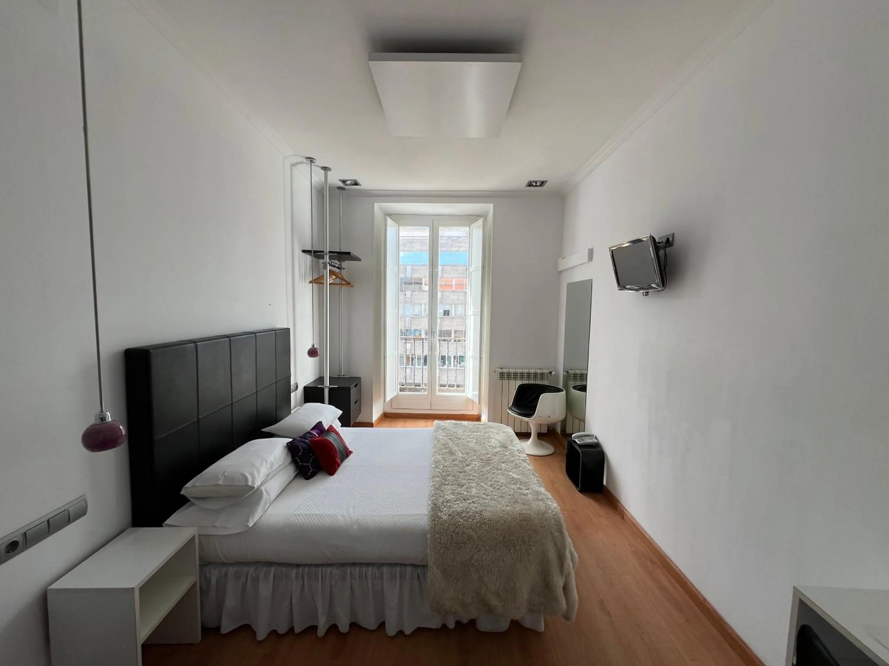 Bed in Hostal Santo Domingo