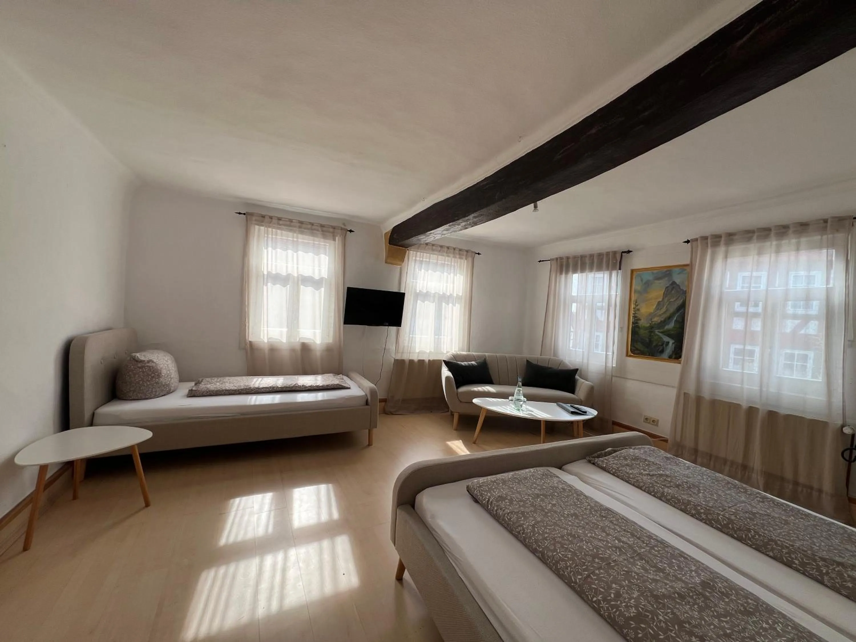 Bedroom, Bed in Hotel und Restaurant Zum Löwen