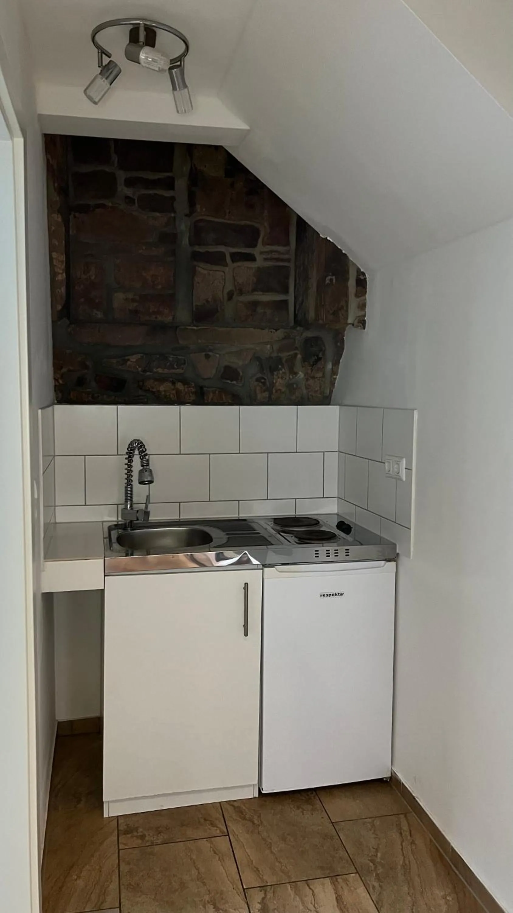 Kitchen or kitchenette in Hotel und Restaurant Zum Löwen