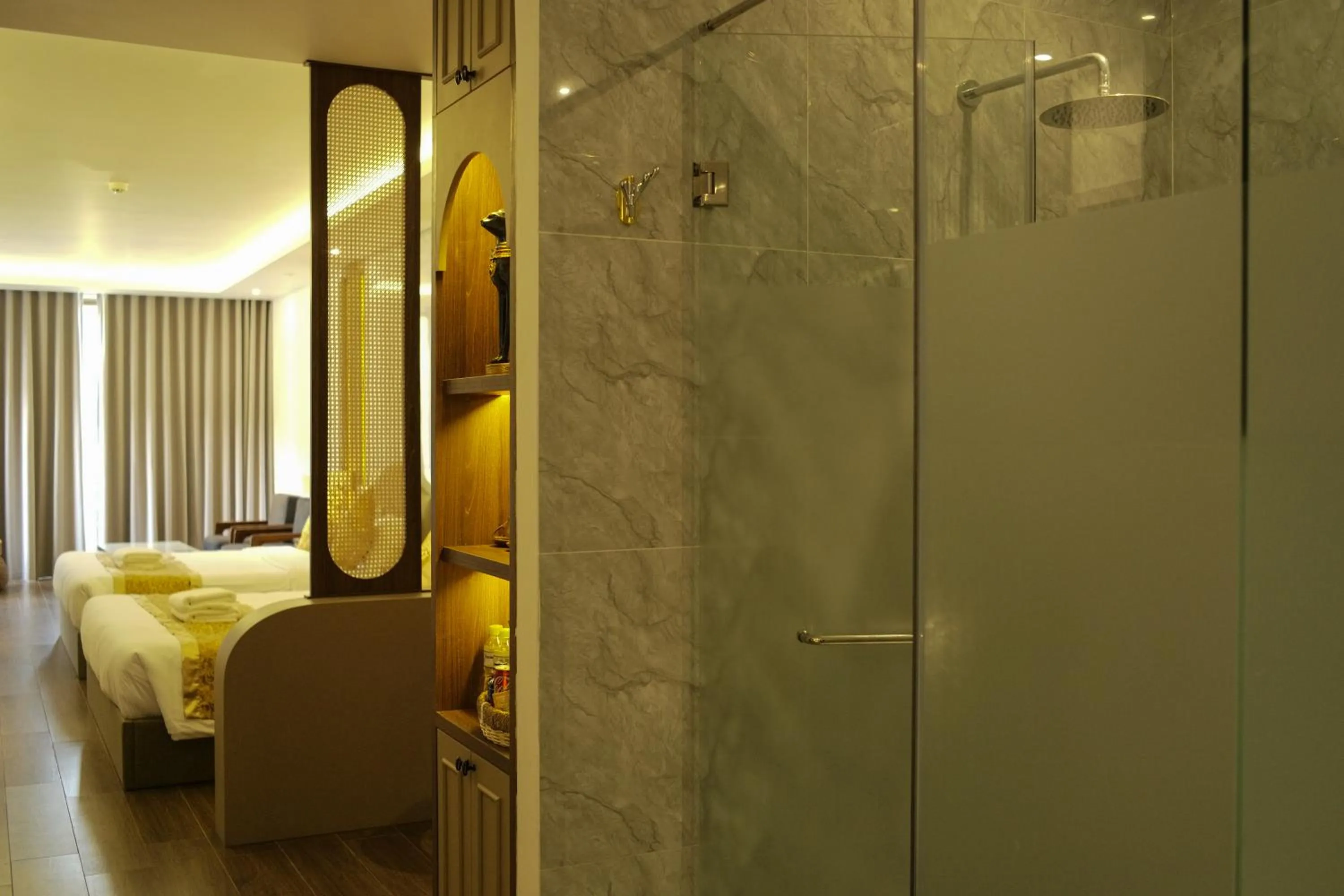 Bed in Payon Dalat Villa