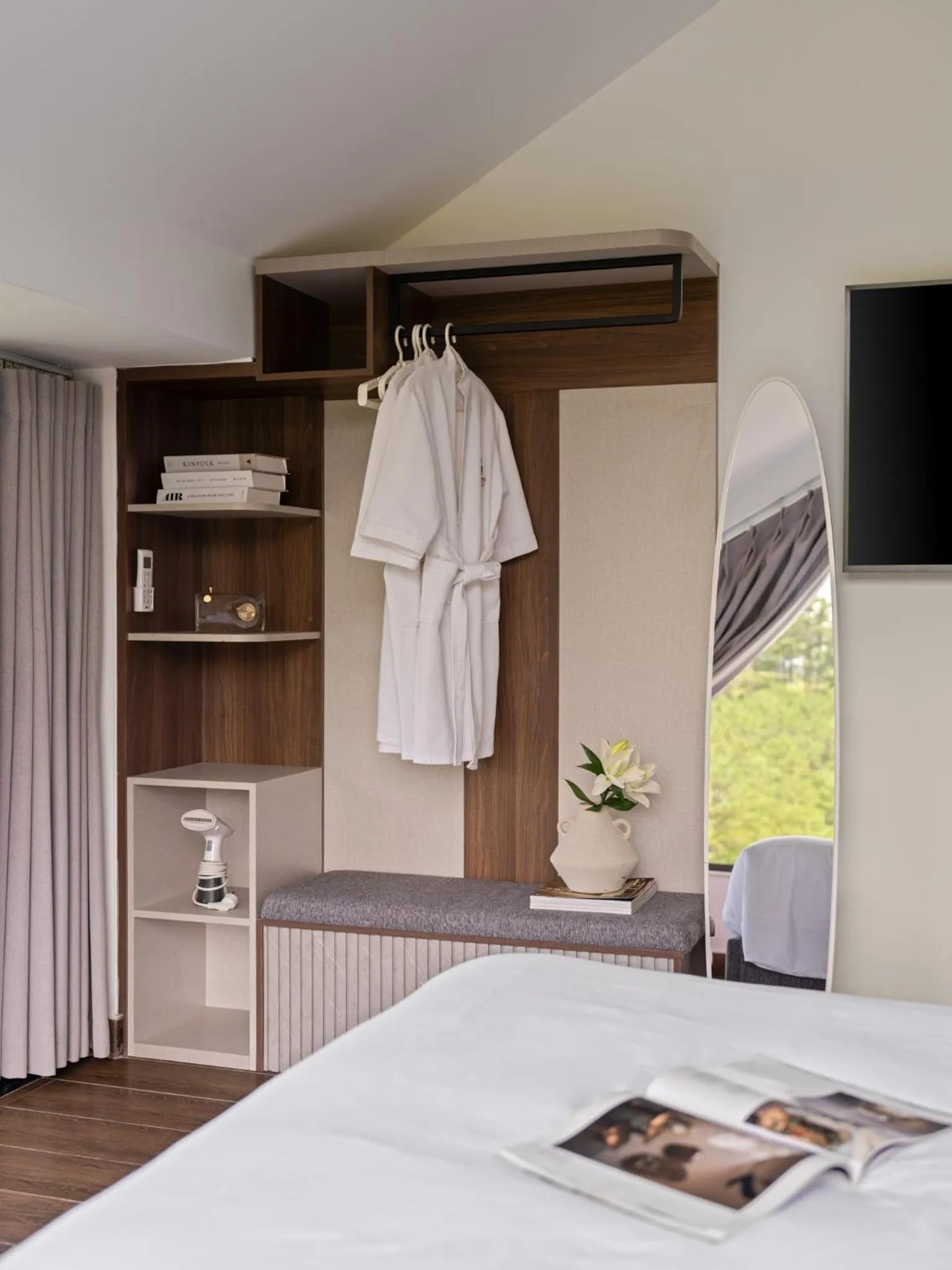 Bed in Payon Dalat Villa